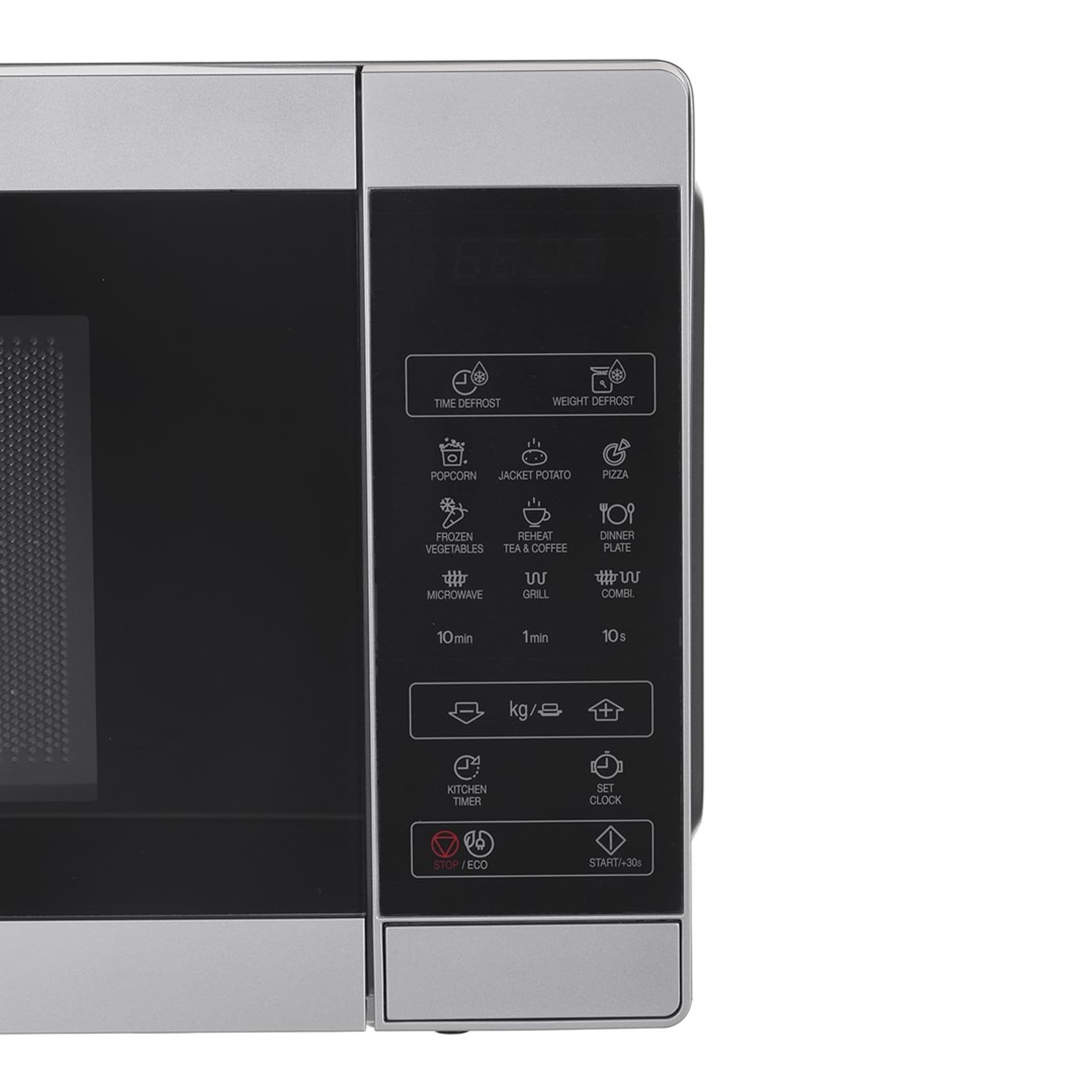 

Kuchenka mikrofalowa SHARP YC-MG02E-S (800W; 20l; kolor srebrny)