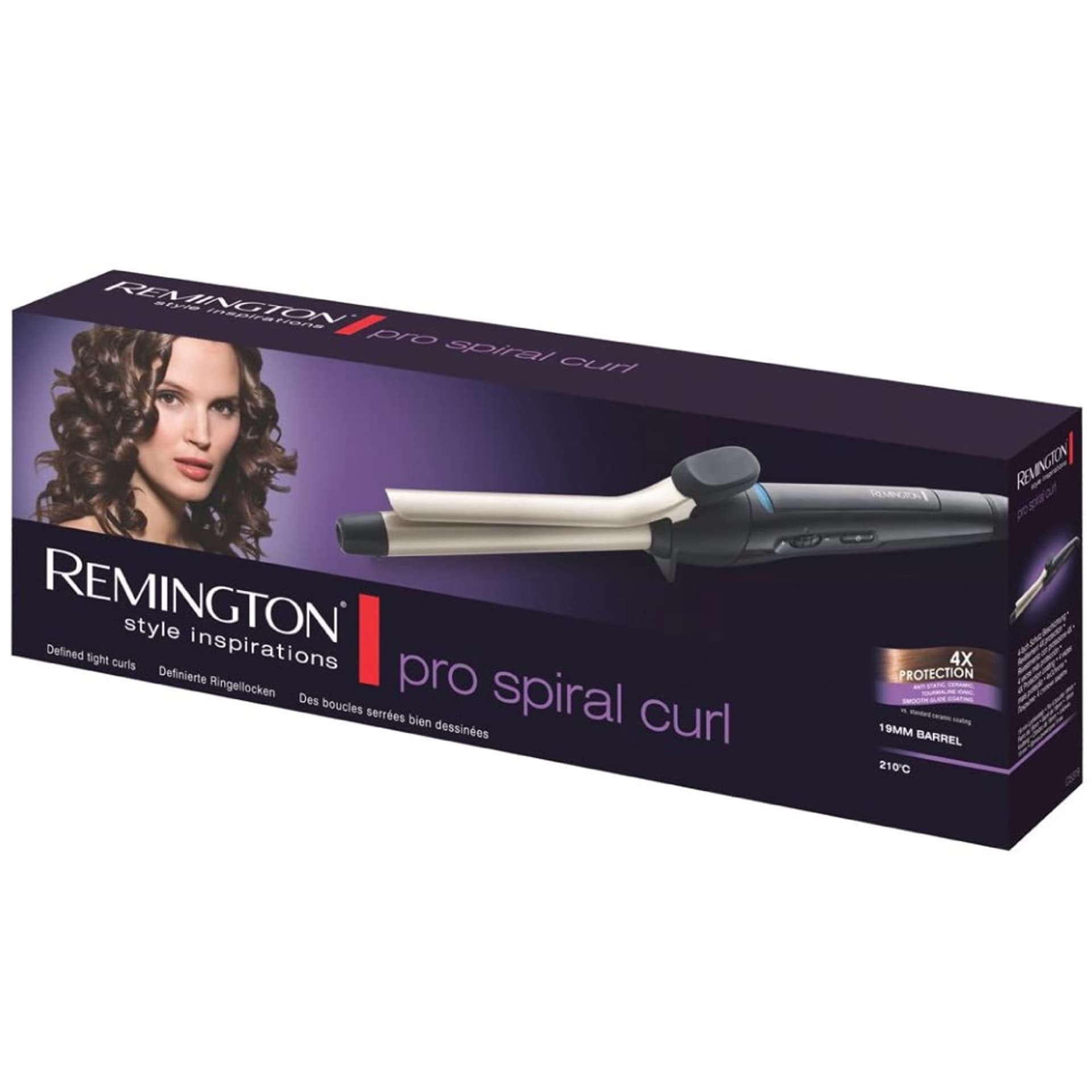 

Lokówka do włosów REMINGTON Pro Spiral Curls CI5319 (kolor czarny)
