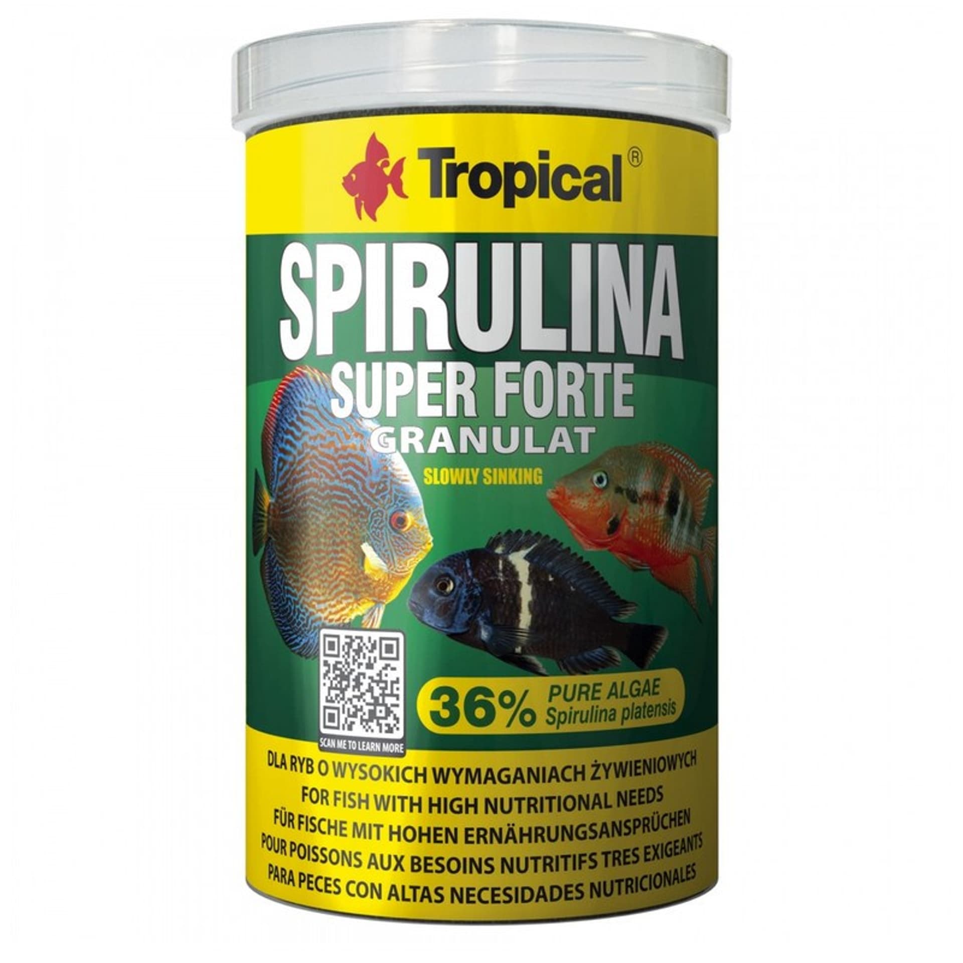 

TROPICAL SUPER SPIRULINA FORTE GRANULAT 100ML/60G