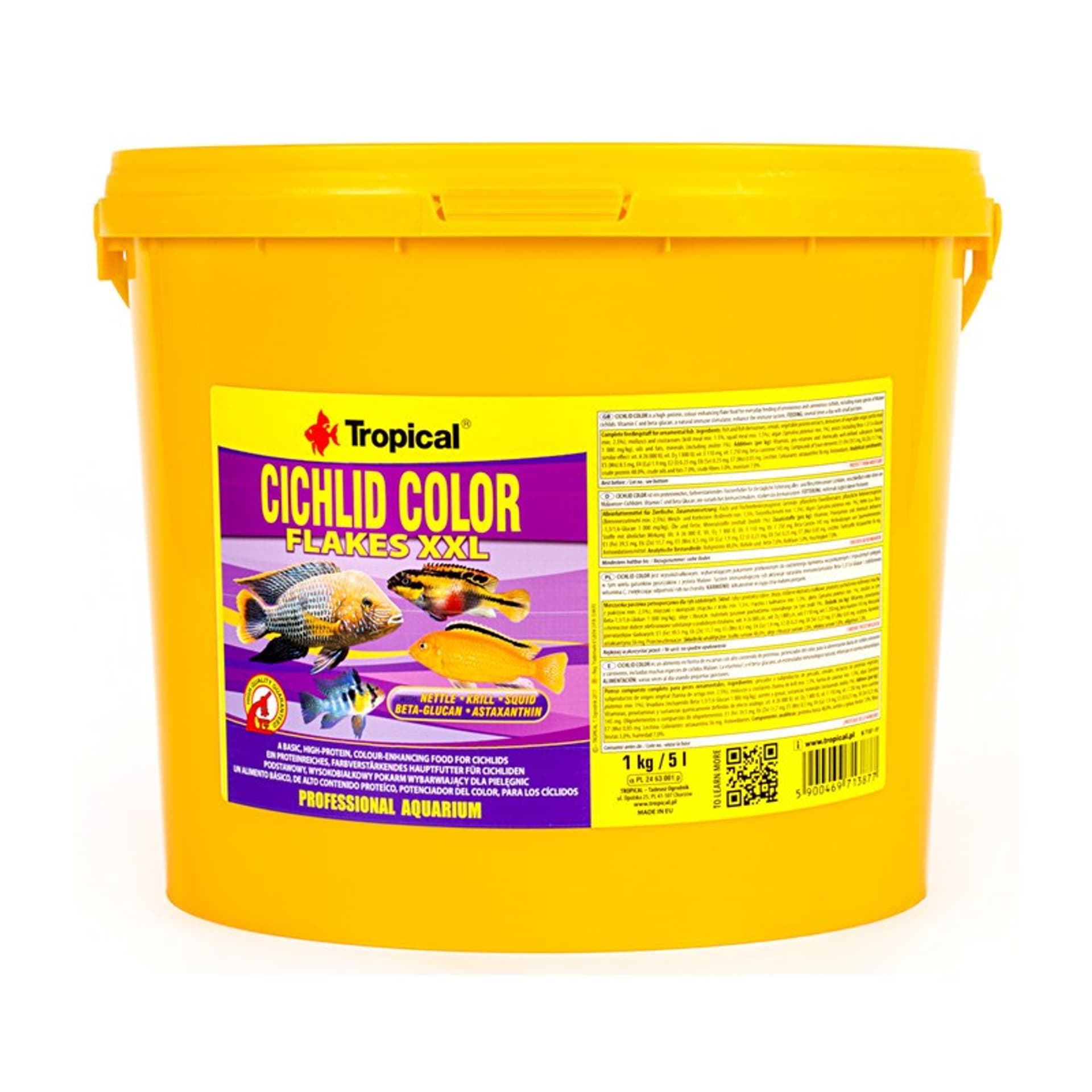 

TROPICAL CICHLID COLOR XXL 5L/1KG