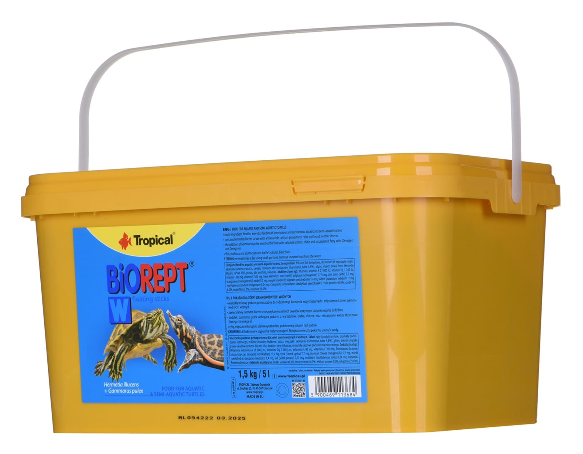 

TROPICAL BIOREPT W. 5L/1.5KG