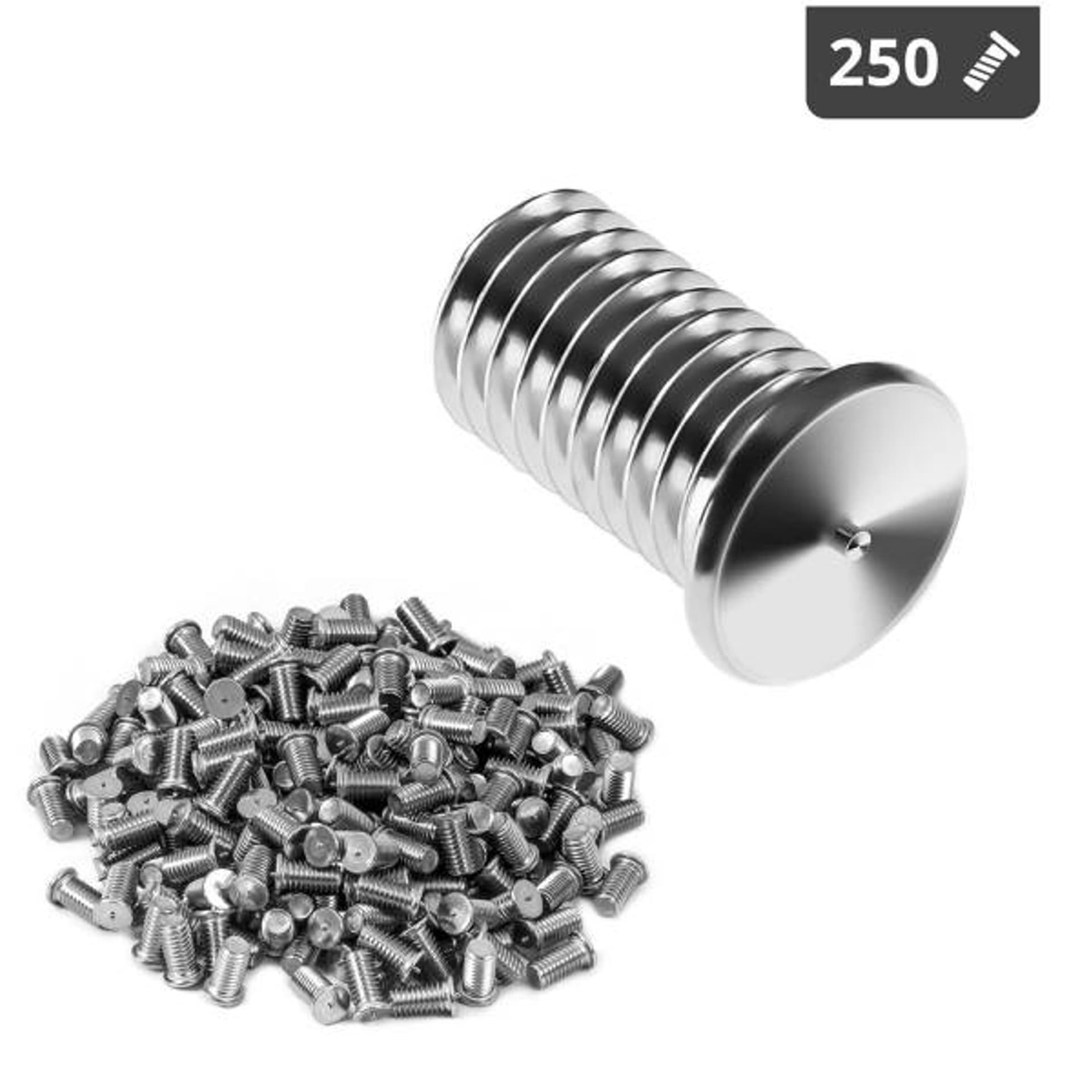 

Kołki do zgrzewania zgrzewarki przypawarki ze stali szlachetnej M5 10mm Stamos Germany 250 szt.