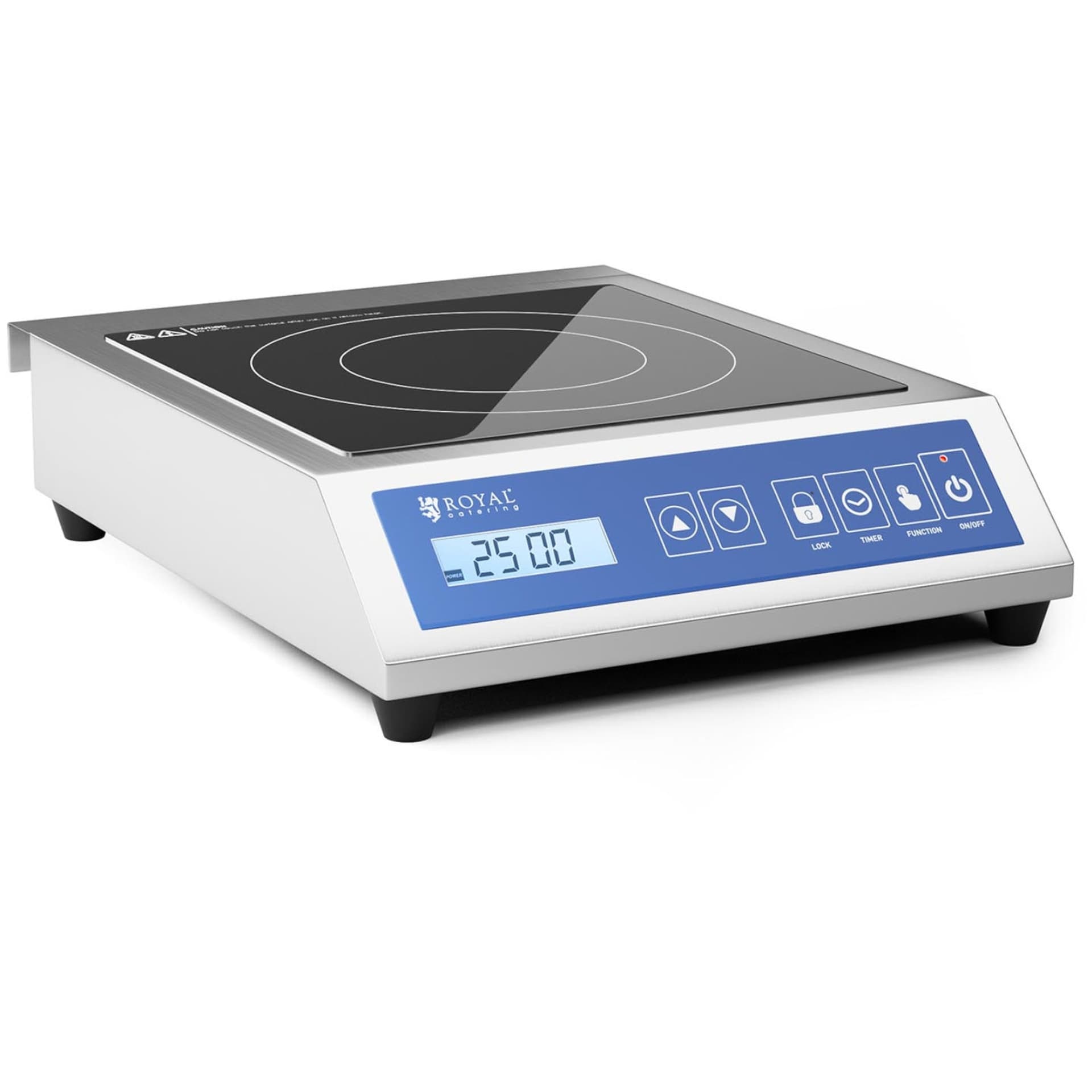 

Kuchenka płyta indukcyjna przenośna 1 pole grzewcze śr. 28 cm LCD 3500 W