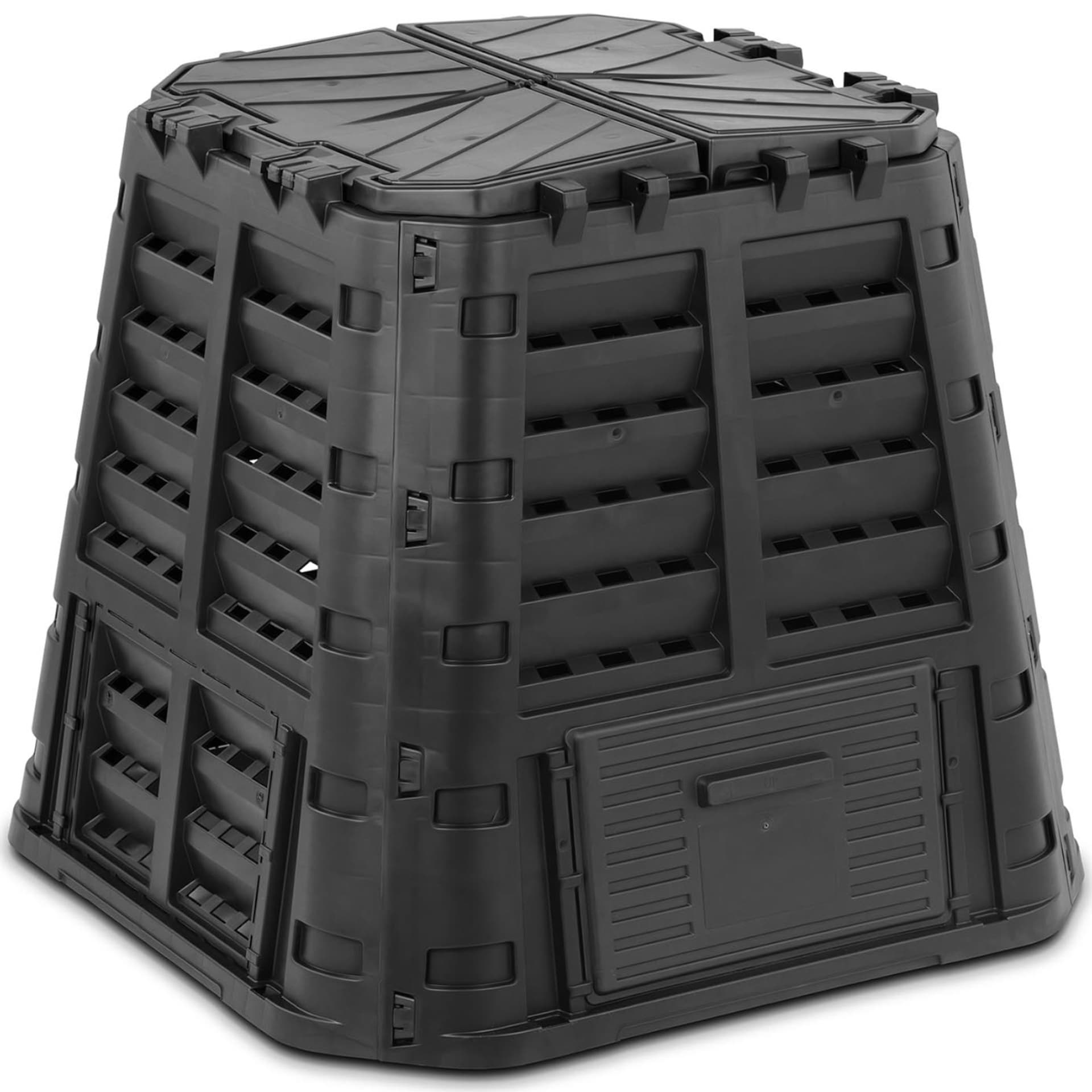 

Kompostownik ogrodowy na odpadki organiczne 69 x 69 x 82 cm 480 l