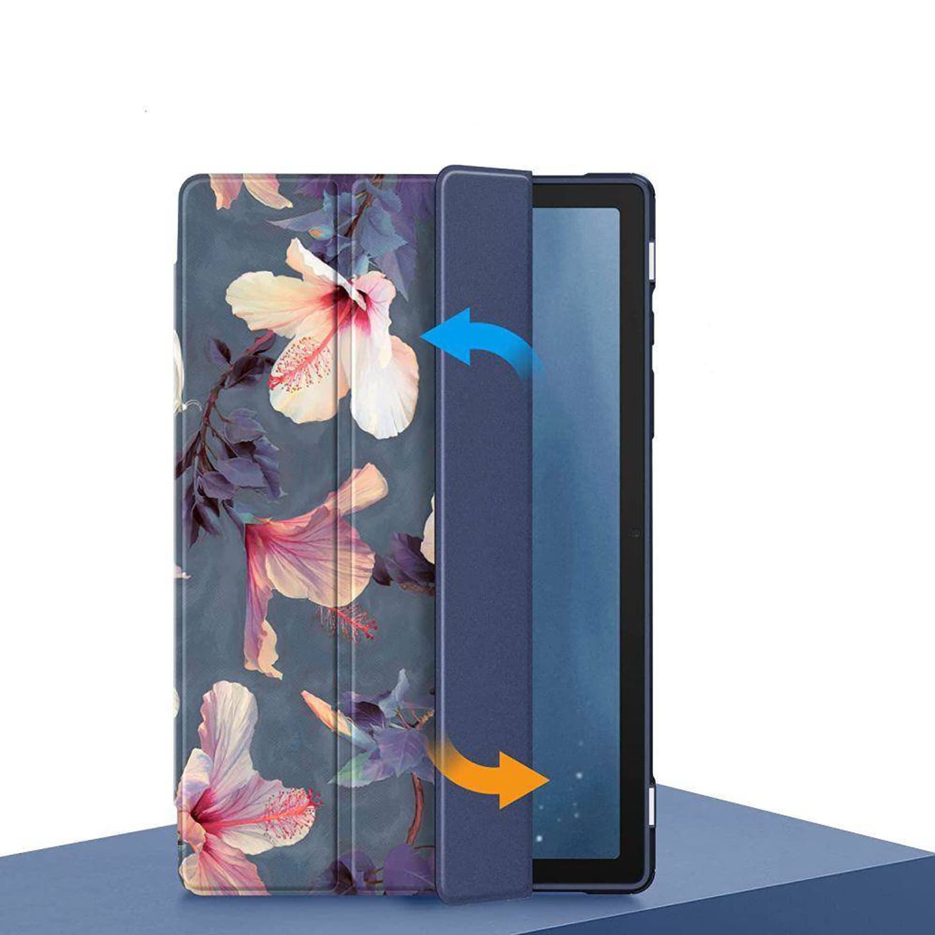 

Etui SAMSUNG GALAXY TAB A8 10,5" X200 / X205 Tech-Protect Smartcase Hybrid Lily wzór