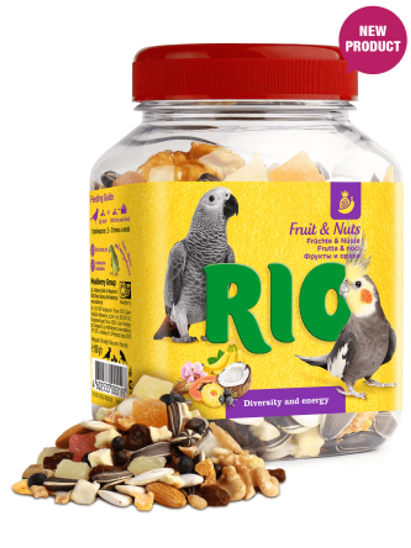 

RIO Mix owoców i orzechów 160g [22250]