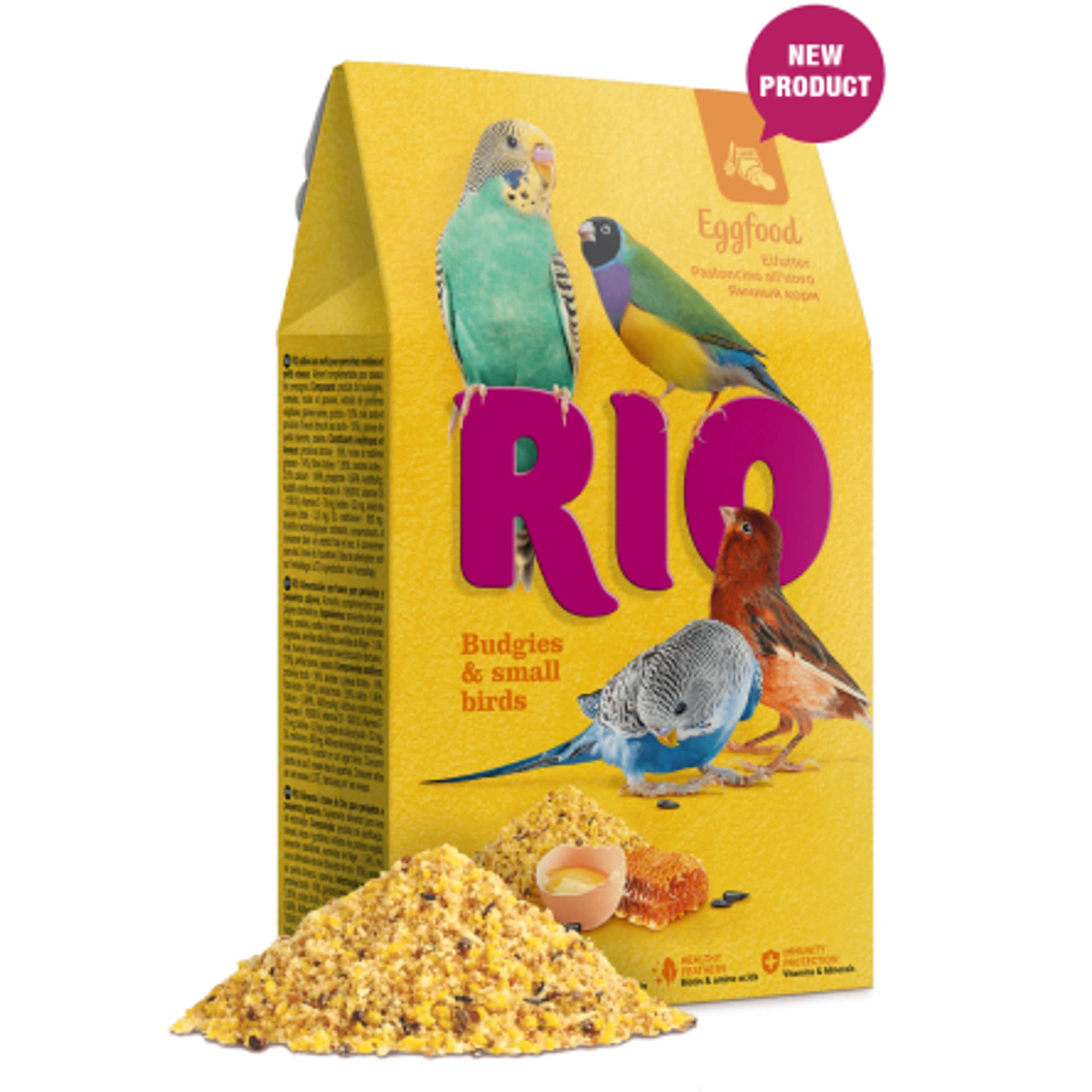 

RIO Pokarm jajeczny dla papużek falistych 250g [21190]