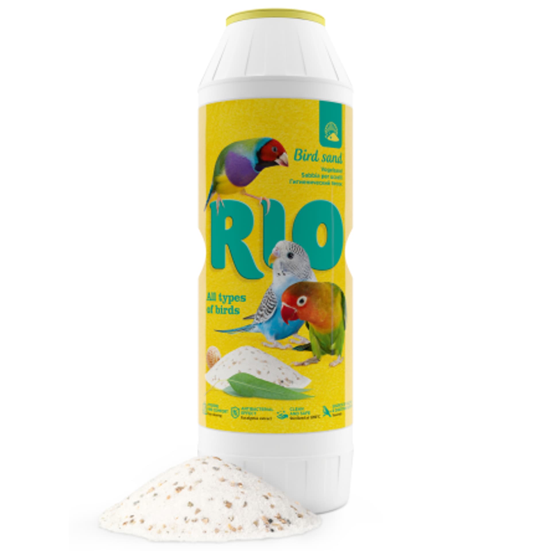 

RIO Piasek dla ptaków eukaliptus i muszle 2kg [23030]