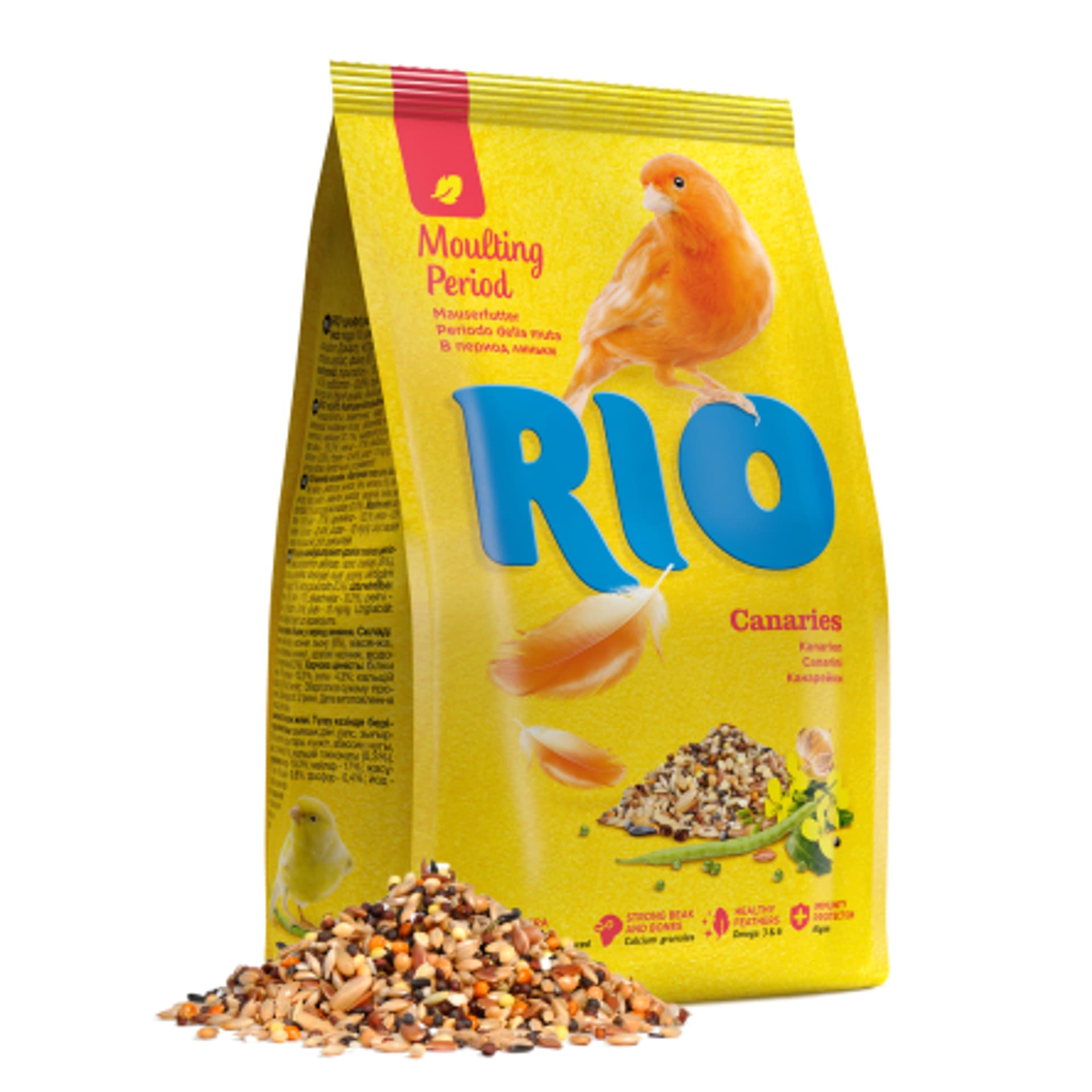 

RIO Pokarm dla kanarków na pierzenie 500g [21080]