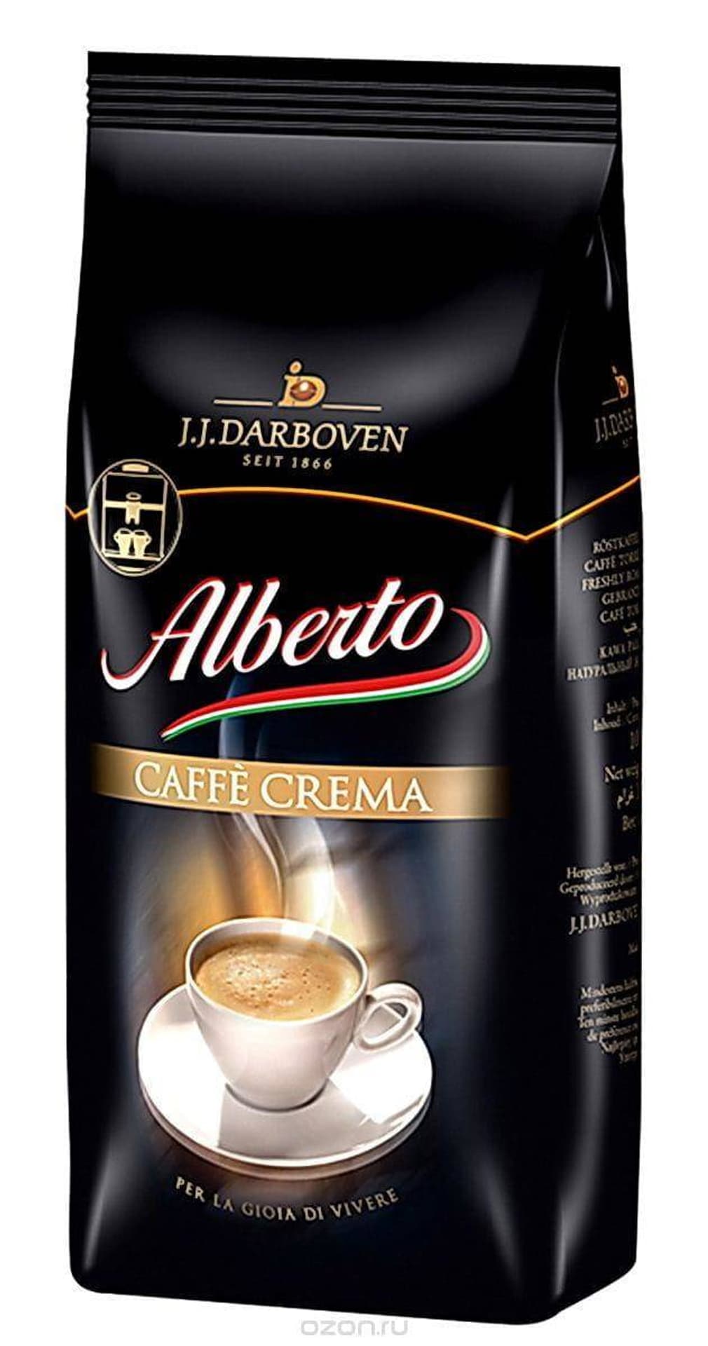 

J.J. Darboven Alberto Caffe Crema Kawa Ziarnista 1kg