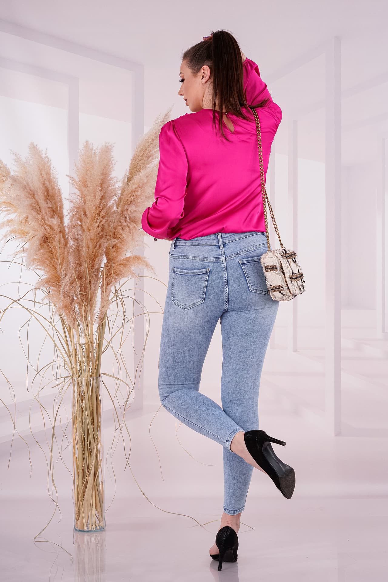 

Bluzka Ilumina Fuchsia (Rozmiar L)