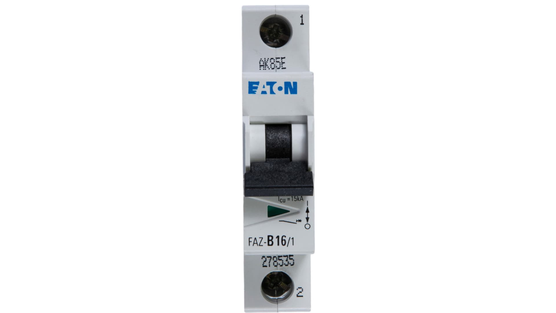 

Wyłącznik nadprądowy 1P B 16A 15kA AC FAZ B16/1 278535
