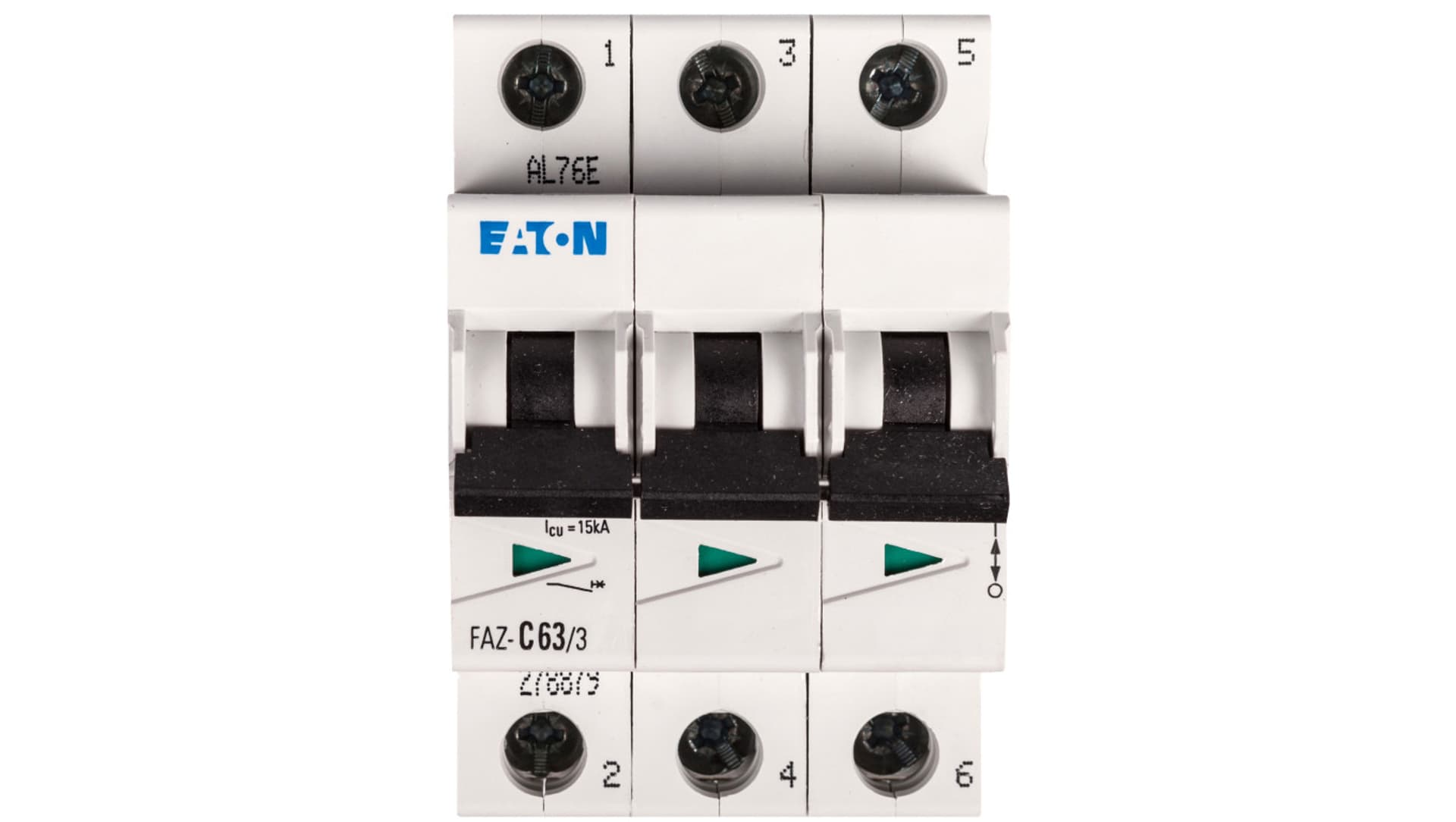 

Wyłącznik nadprądowy 3P C 63A 15kA AC FAZ C63/3 278879