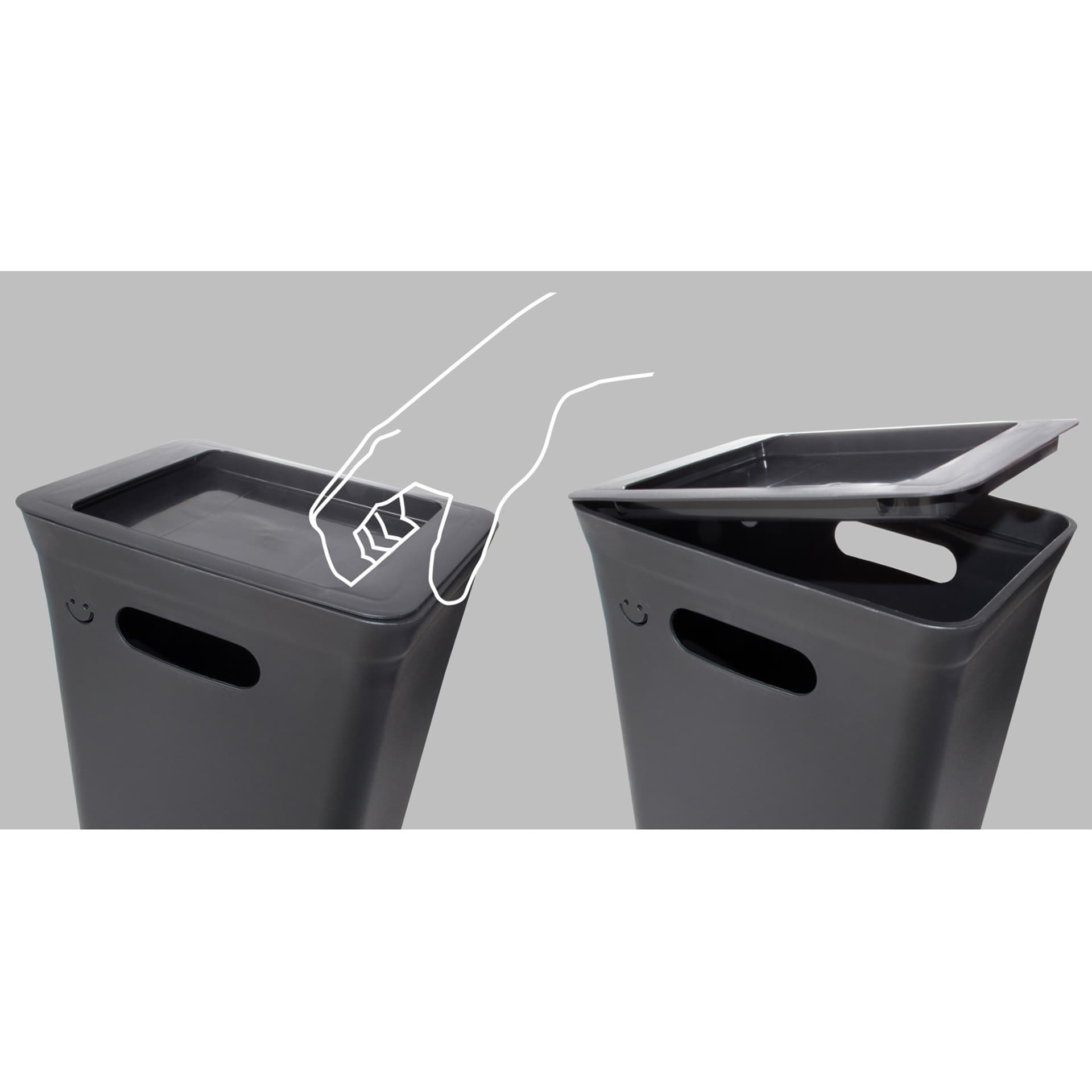 

Pokrywa do kosza na śmieci Plast Team Avedore 15L