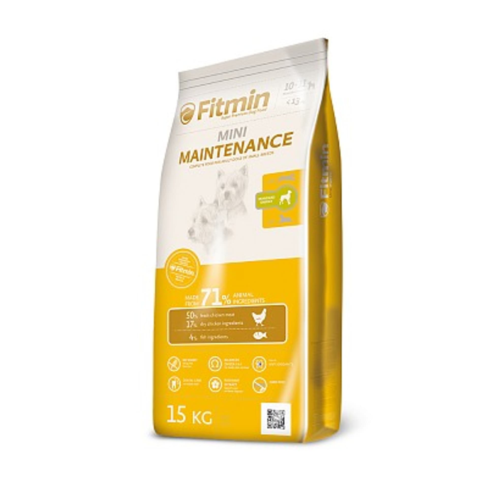 

FITMIN dog Mini Maintenance 15kg + 2kg gratis