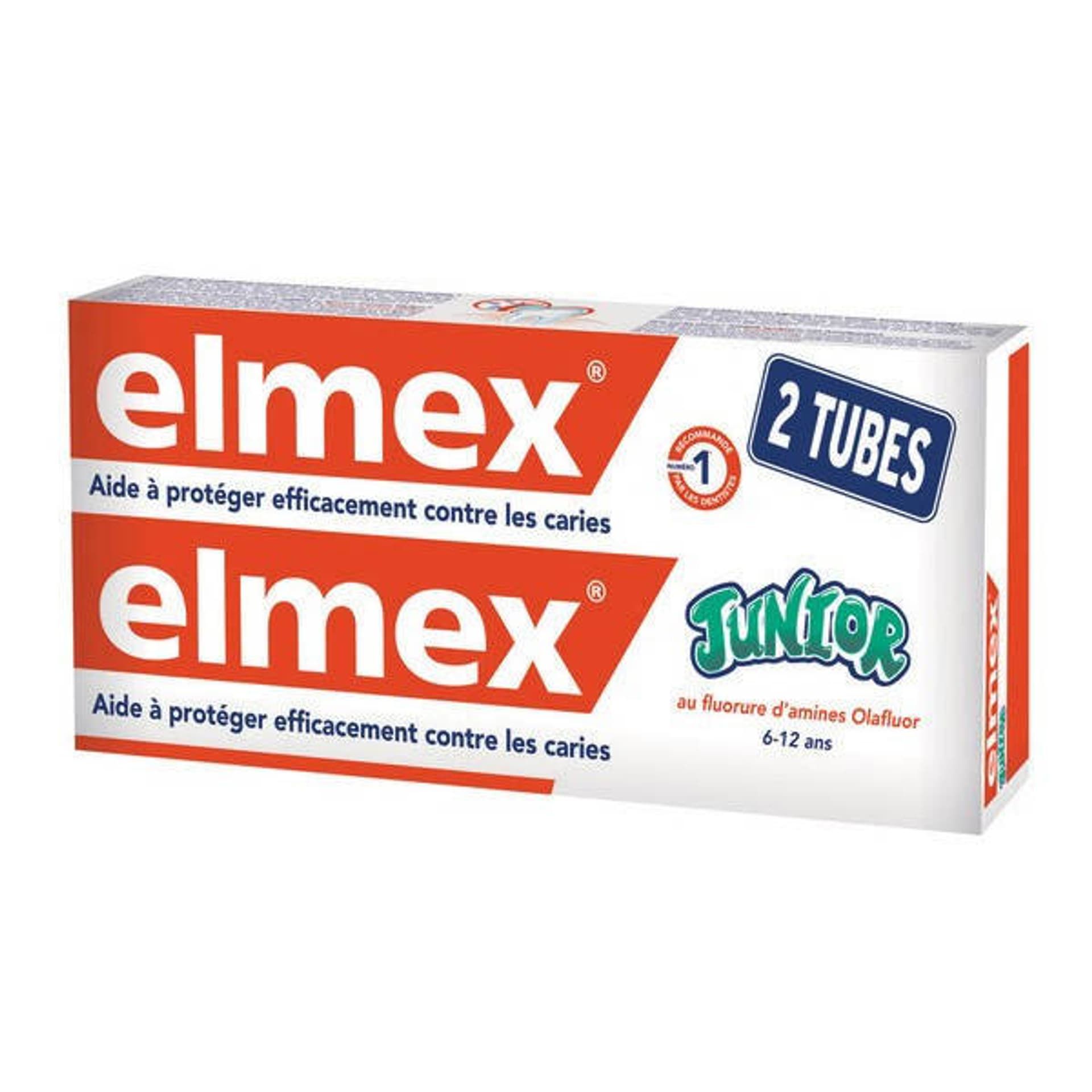 

Elmex Junior 6-12 lat Pasta do Zębów 2 x 75 ml