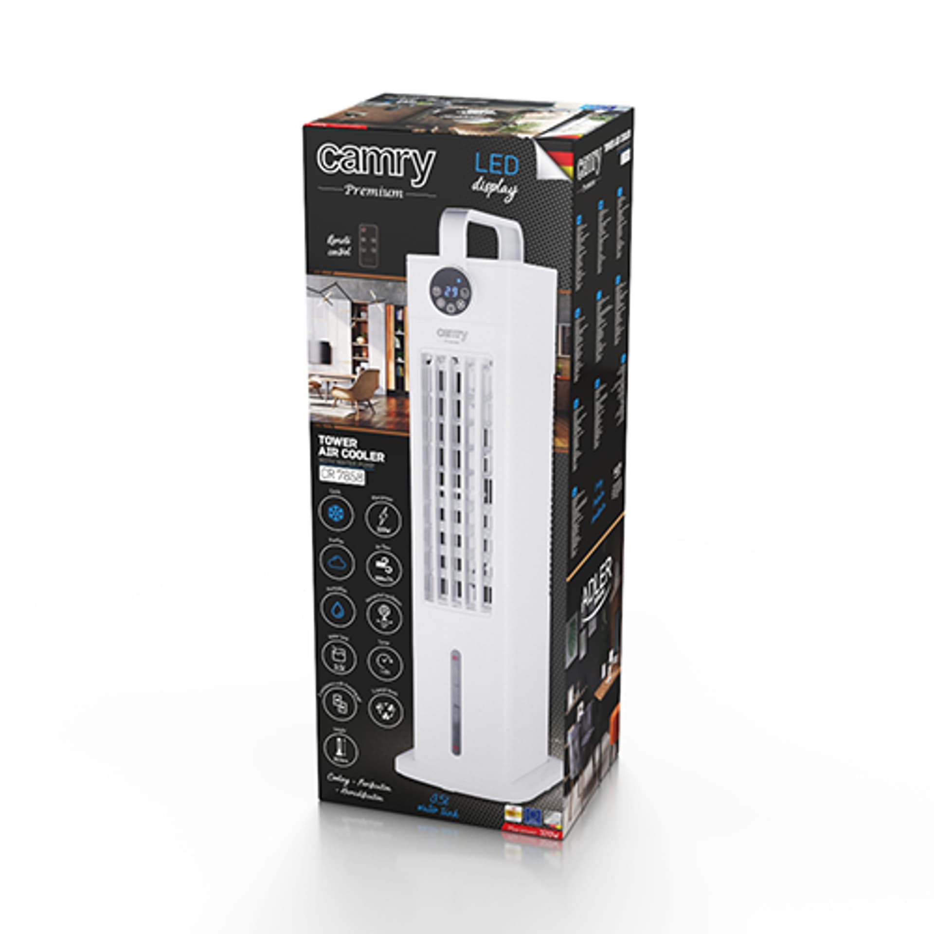 

CR 7858 Klimator kolumnowy 3w1