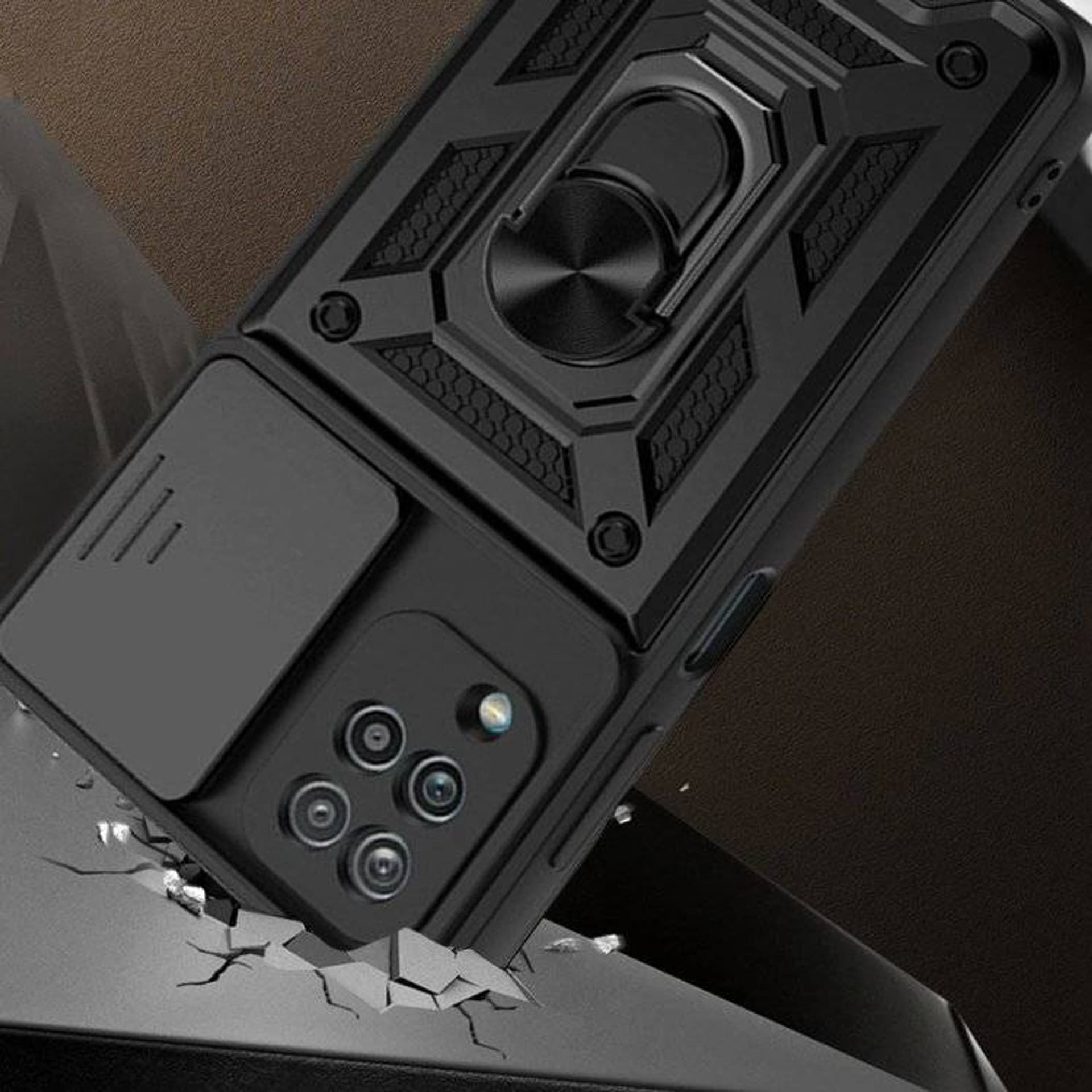 

Etui SAMSUNG GALAXY A12 Nexeri CamShield Pro czarne