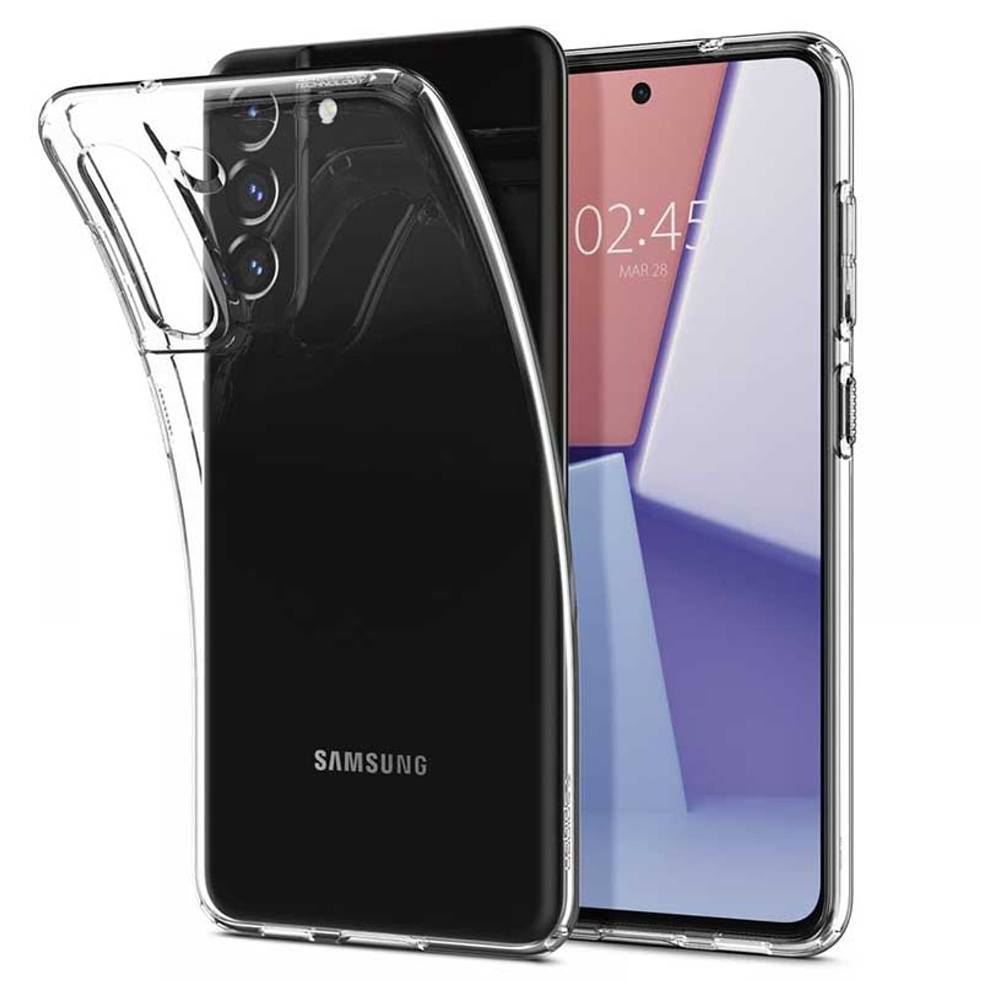

Spigen Liquid Crystal - Etui do Samsung Galaxy S21 FE (Przezroczysty)