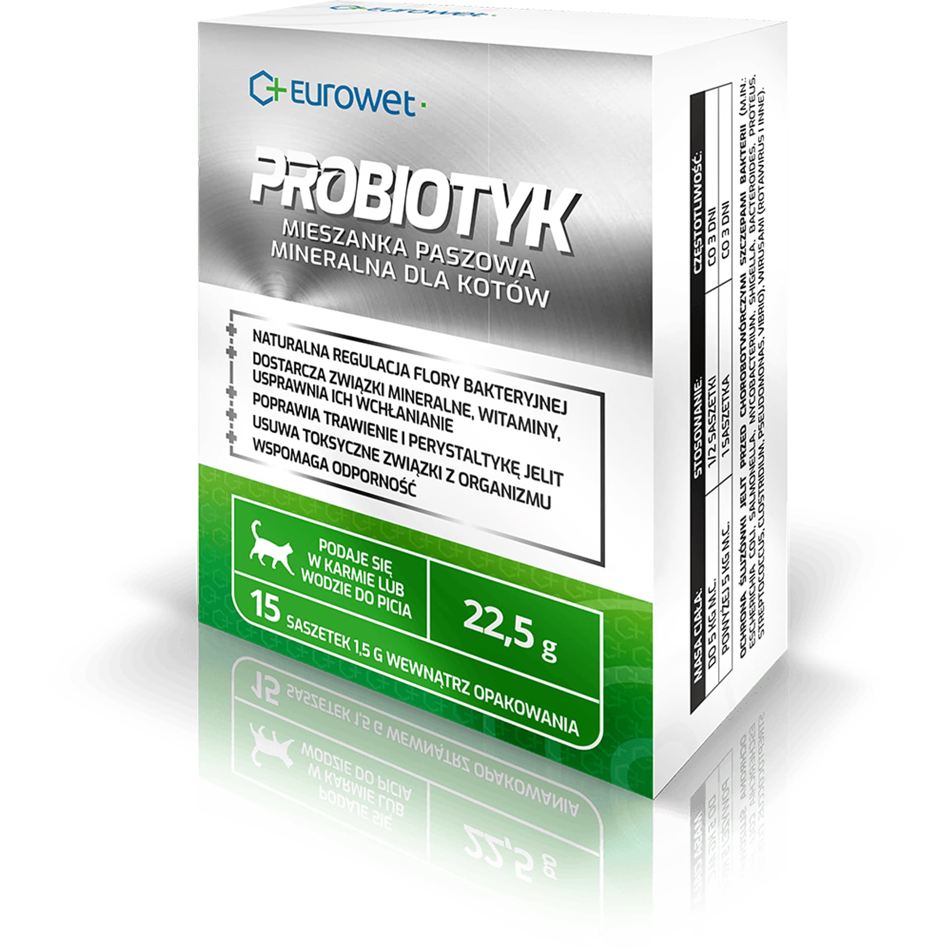 

Eurowet Probiotyk dla kotów - saszetka 1,5g