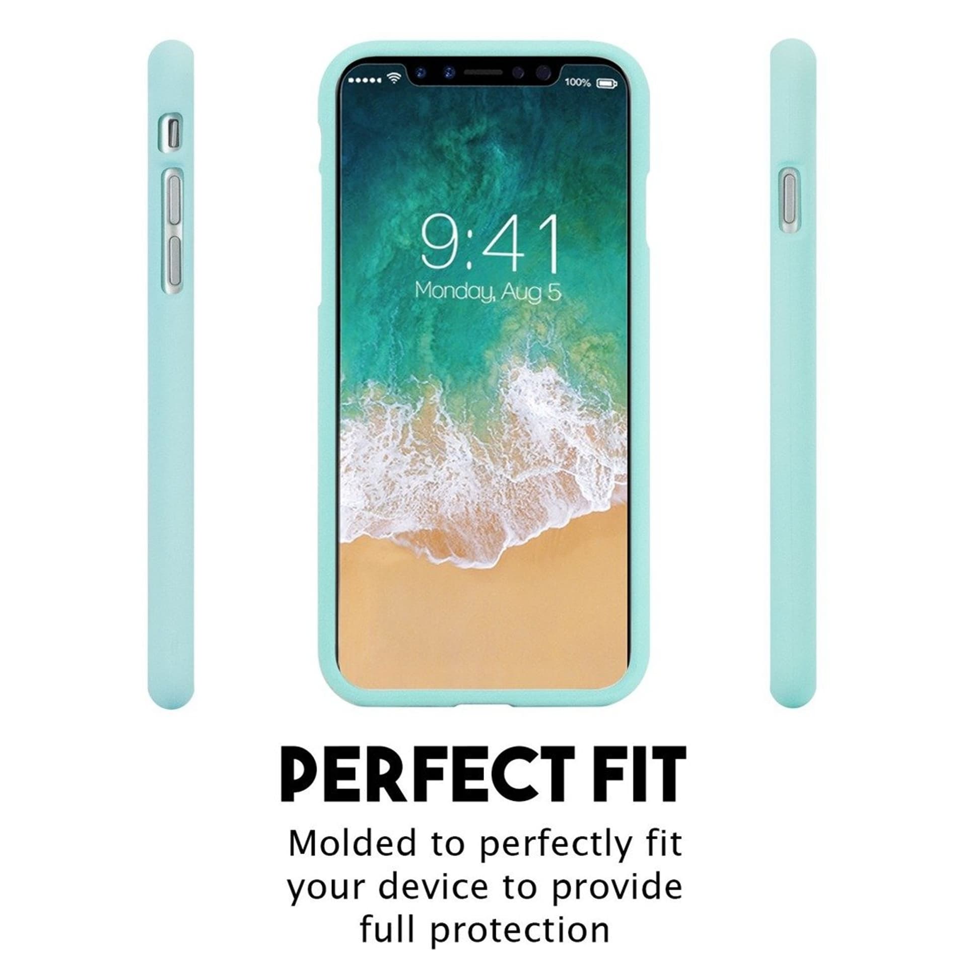 

Etui Soft Jelly Iphone X miętowe