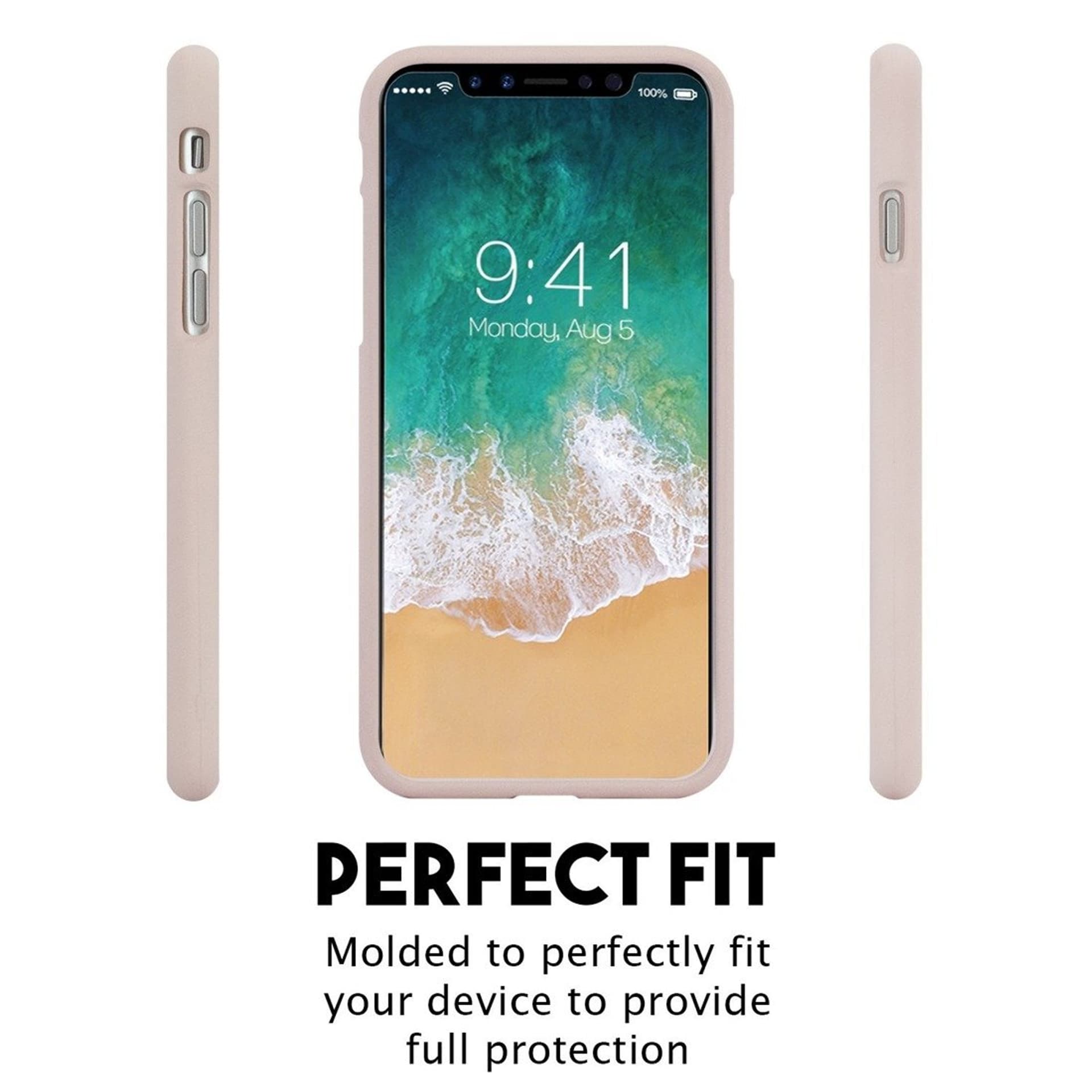 

Etui Soft Jelly Iphone X piaskowe