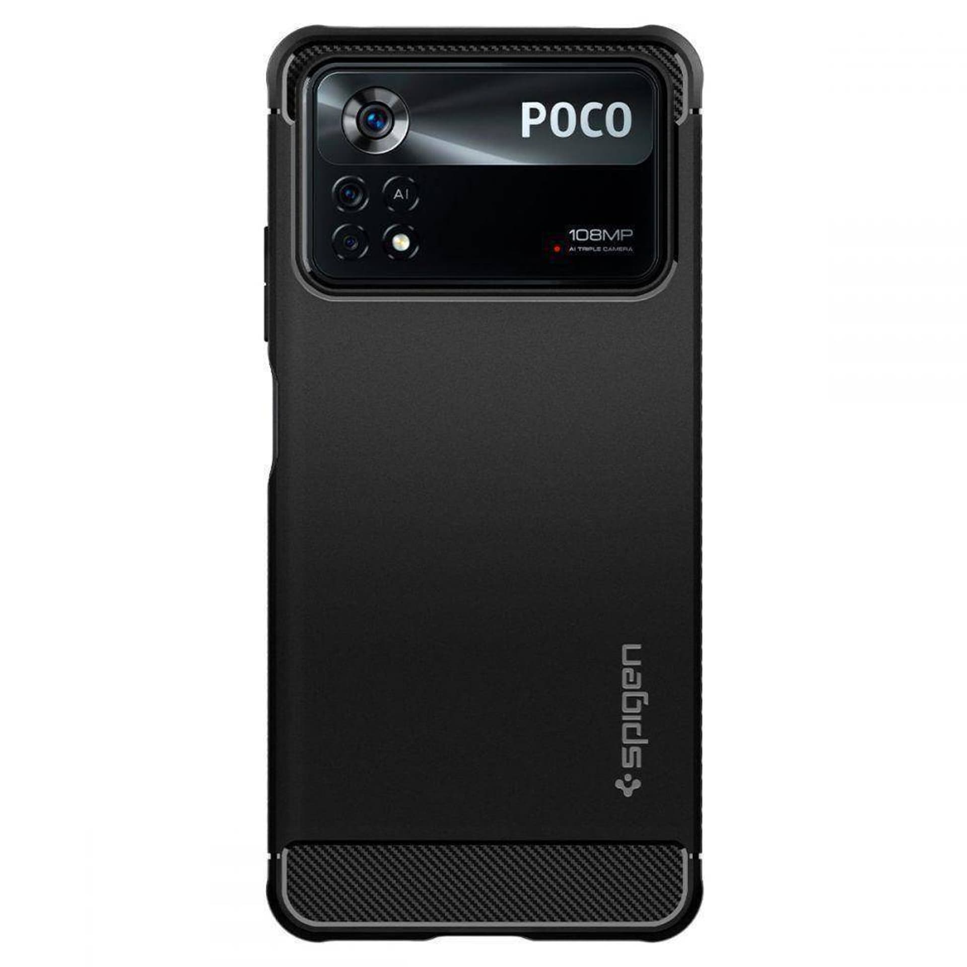 

Spigen Rugged Armor Xiaomi Poco X4 Pro 5G czarny/black ACS04541