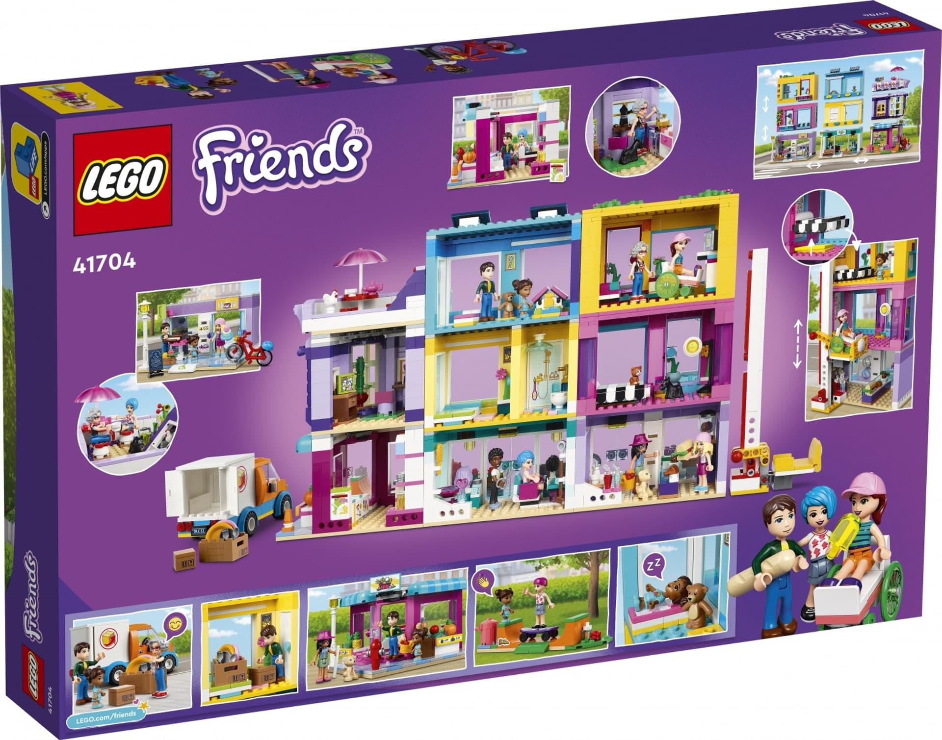 

Klocki Friends 41704 Budynki przy głównej ulicy