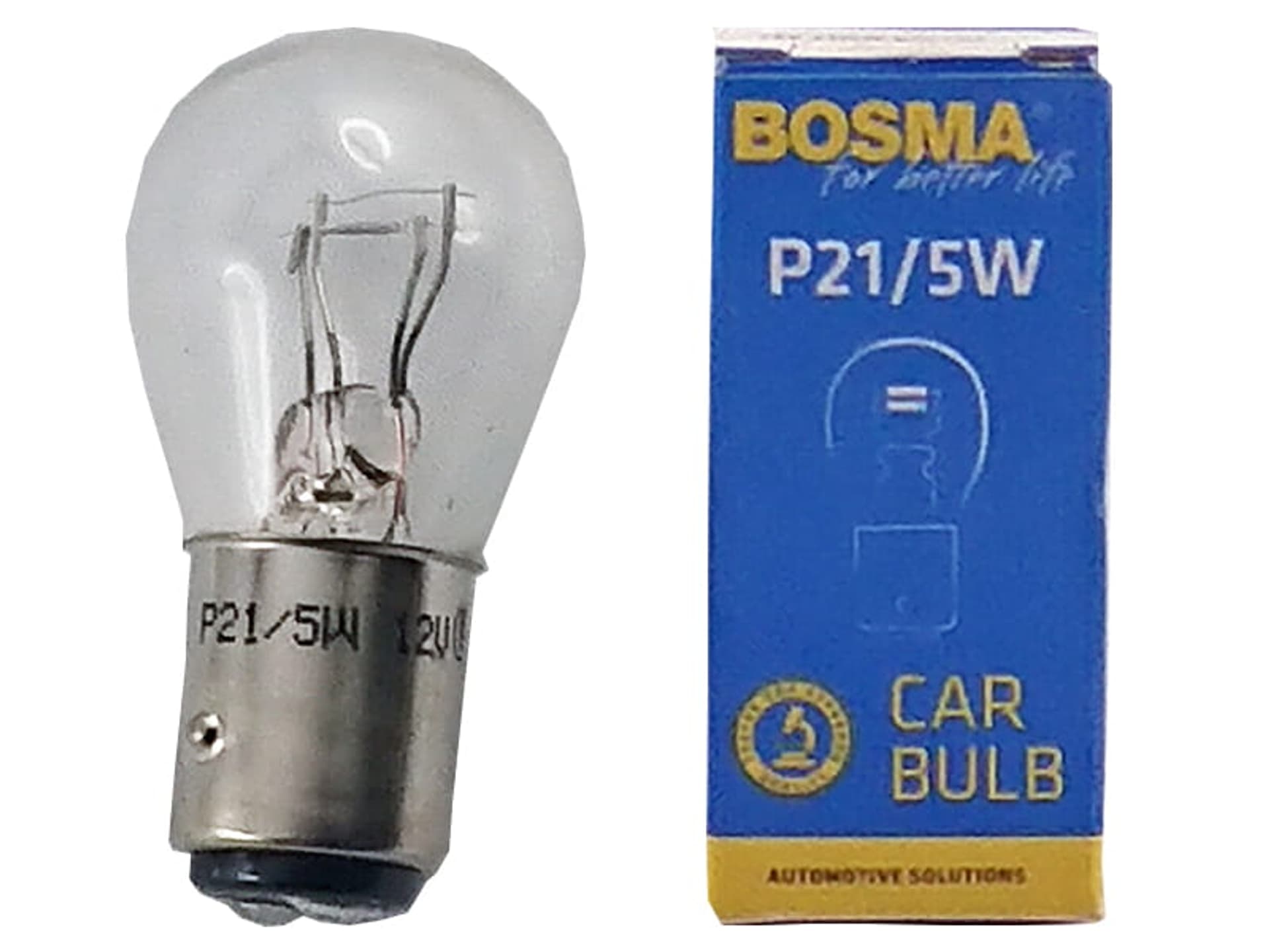 

Żarówka samochodowa 12V P21/5W BAY15D BOS-1574SIN