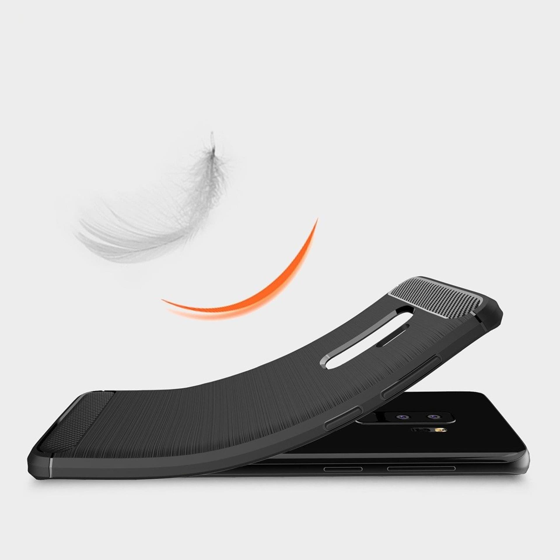 

Etui SAMSUNG GALAXY S9+ PLUS G965 Nexeri Carbon Pancerne czarne