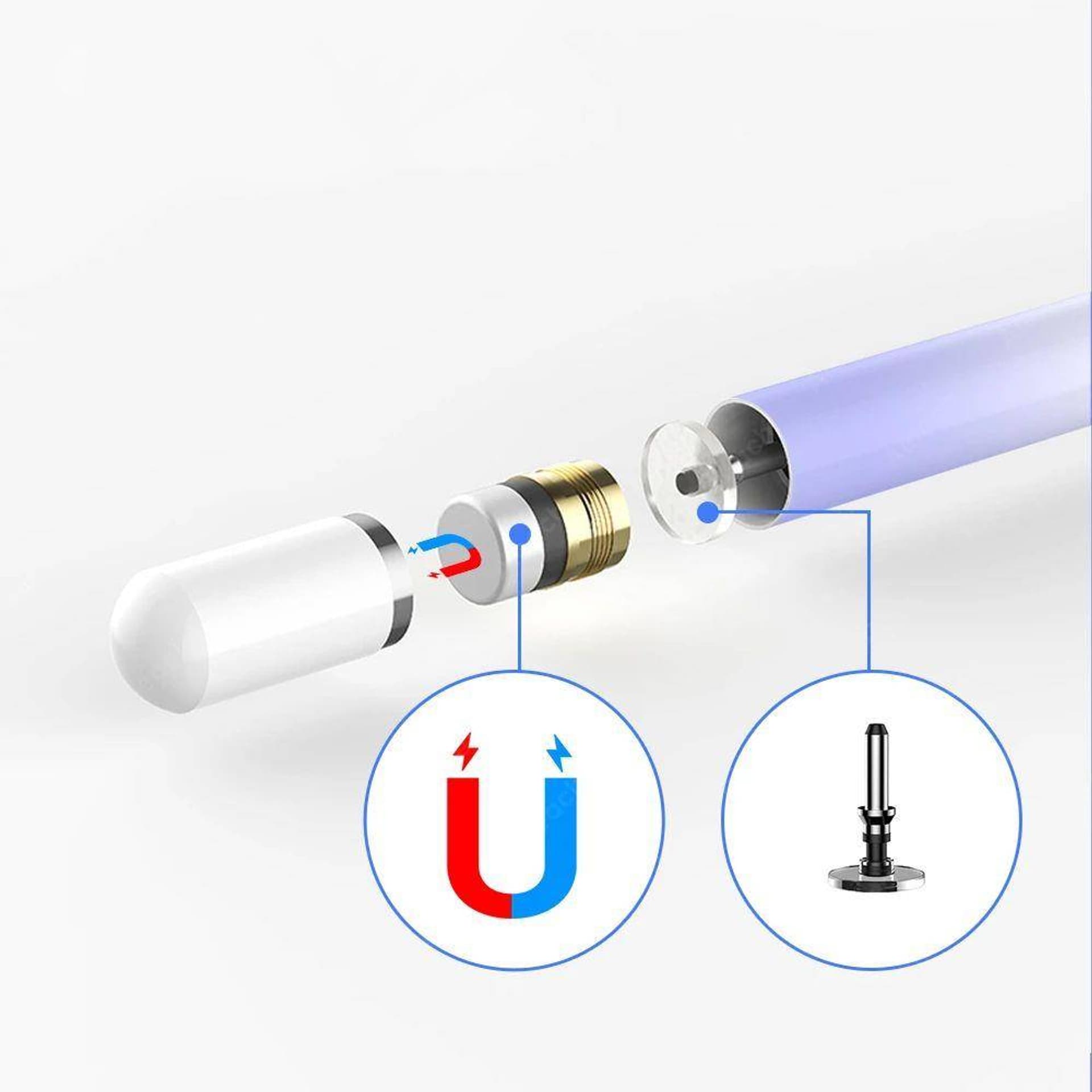 

Rysik do Urządzeń z Ekranem Dotykowym Tech-Protect Ombre Stylus Pen Sky Blue błękitny