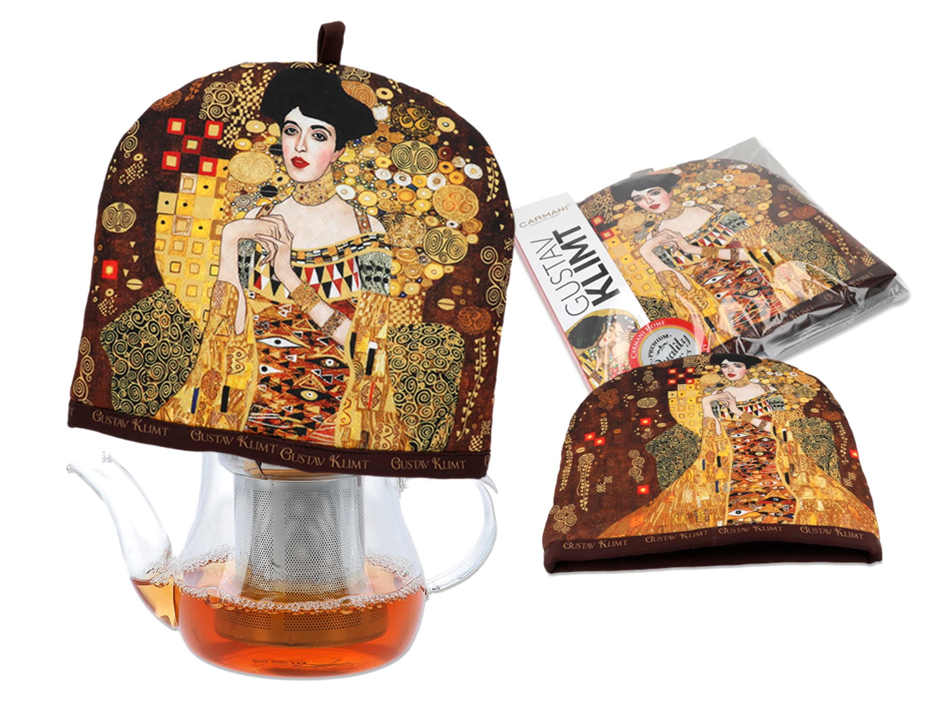 

Ocieplacz na czajnik duży - G. Klimt, Adela (CARMANI)