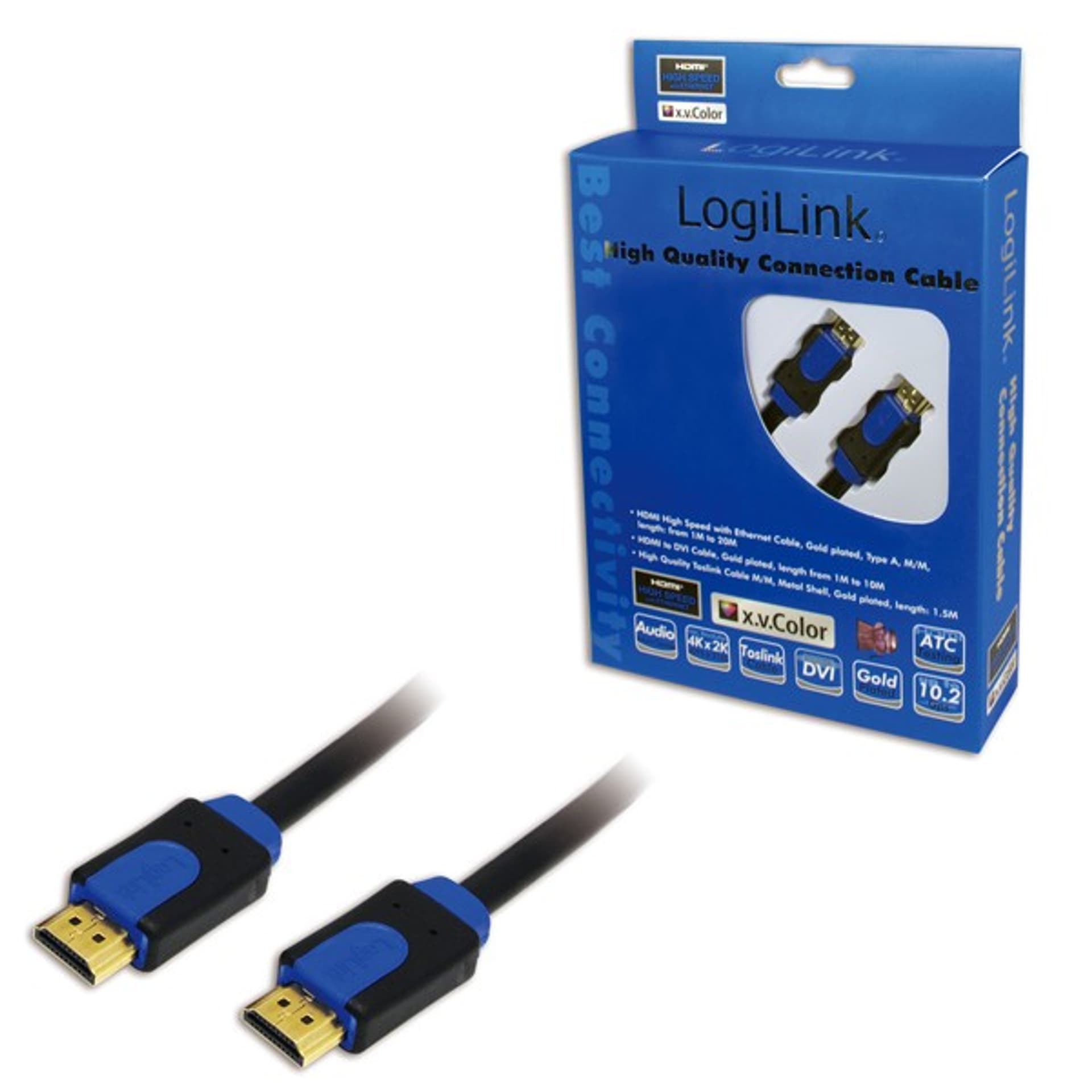 

Kabel HDMI high speed z Ethernet, dl. 15m