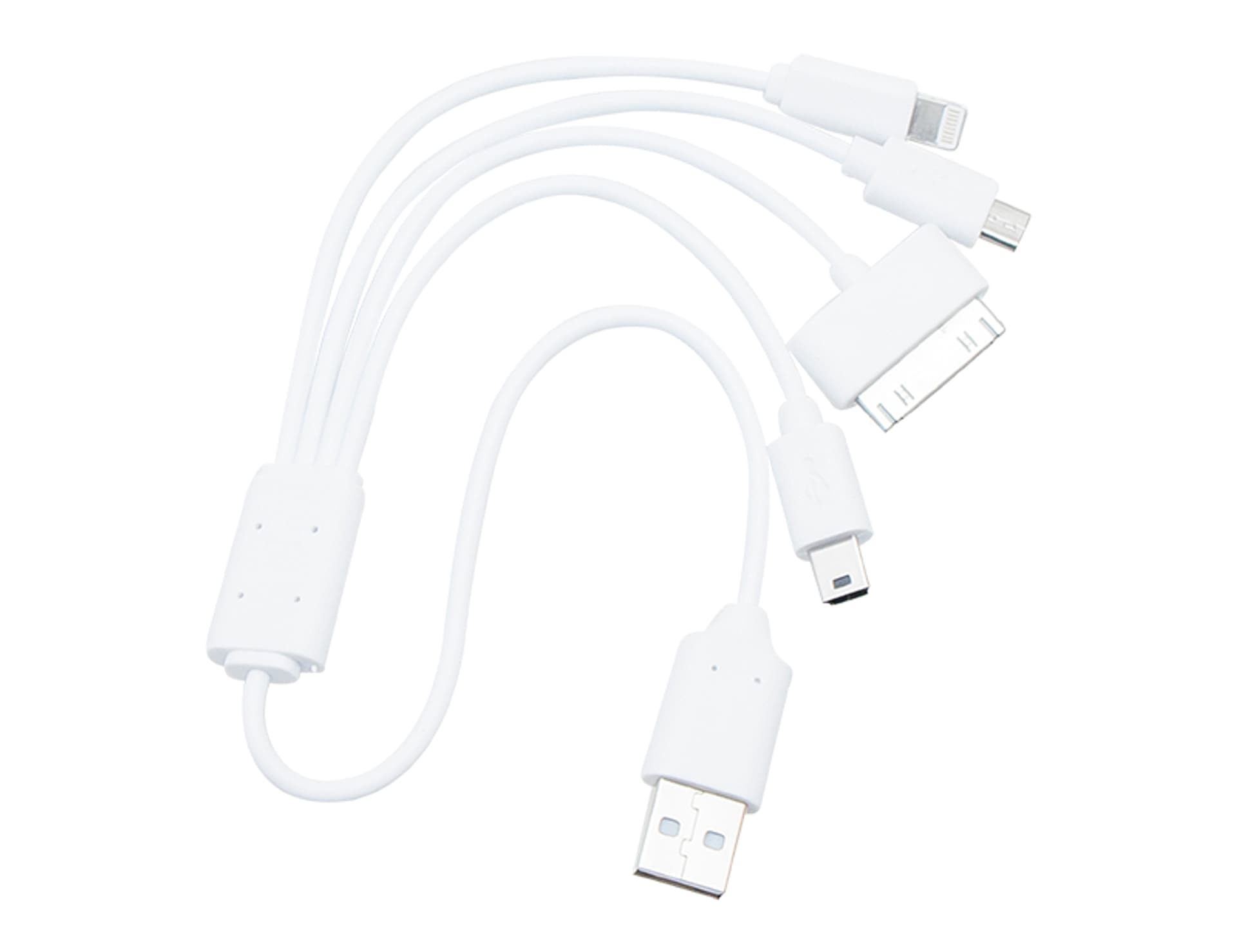 

Z0133# Przyłącze usb a - usb-c/lighting/micro/iphone 4 35cm