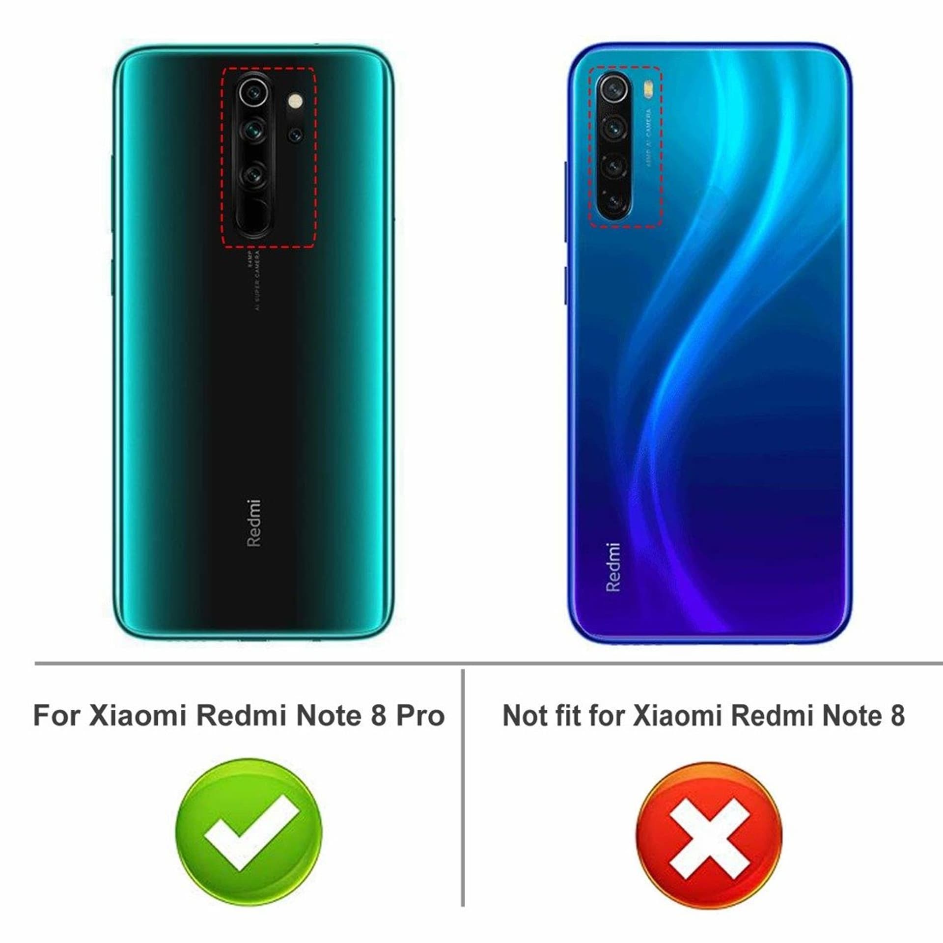 

Etui Back żel XIAOMI REDMI NOTE 8 PRO transparentne