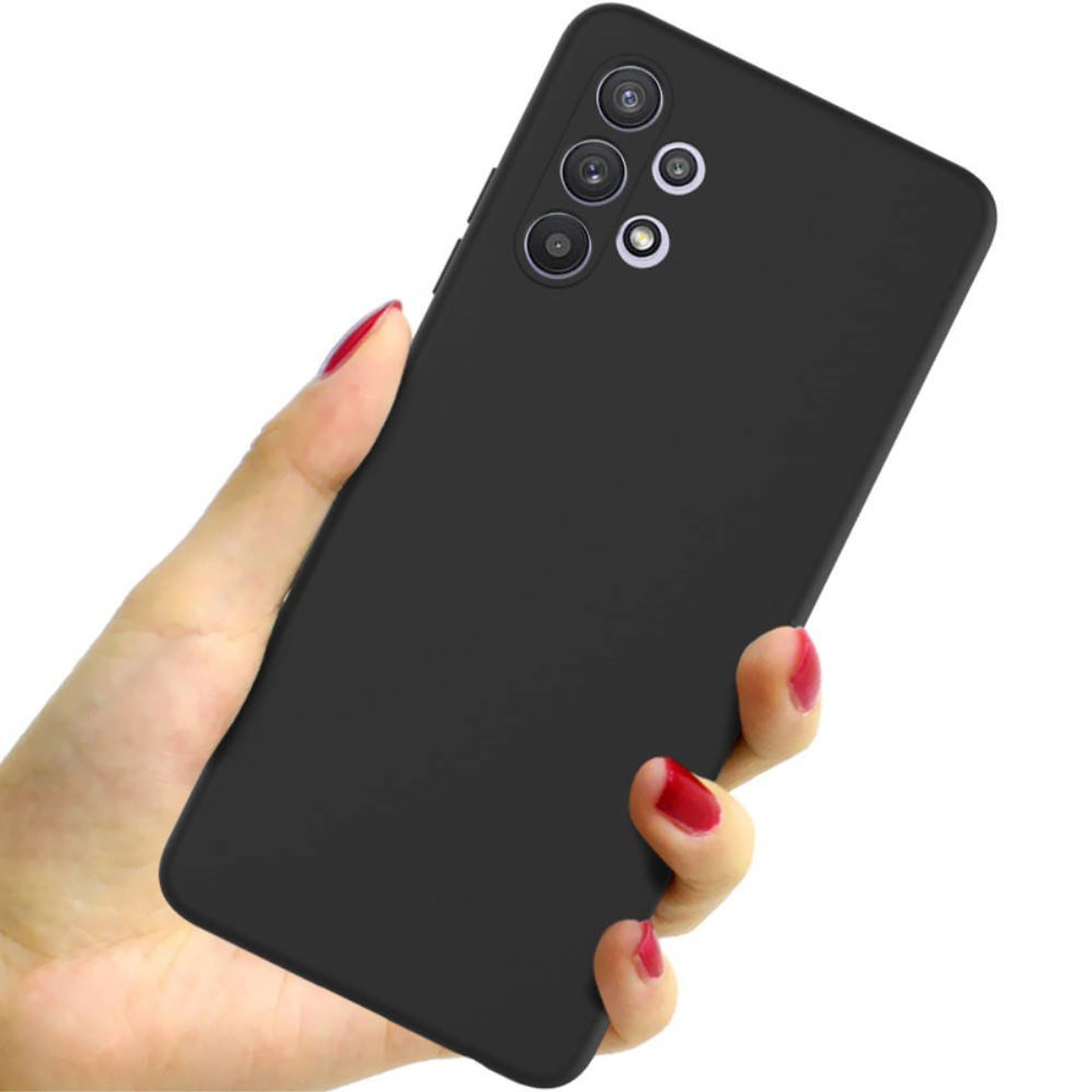 

Etui SAMSUNG GALAXY A32 4G / LTE Back Żel Matt czarne