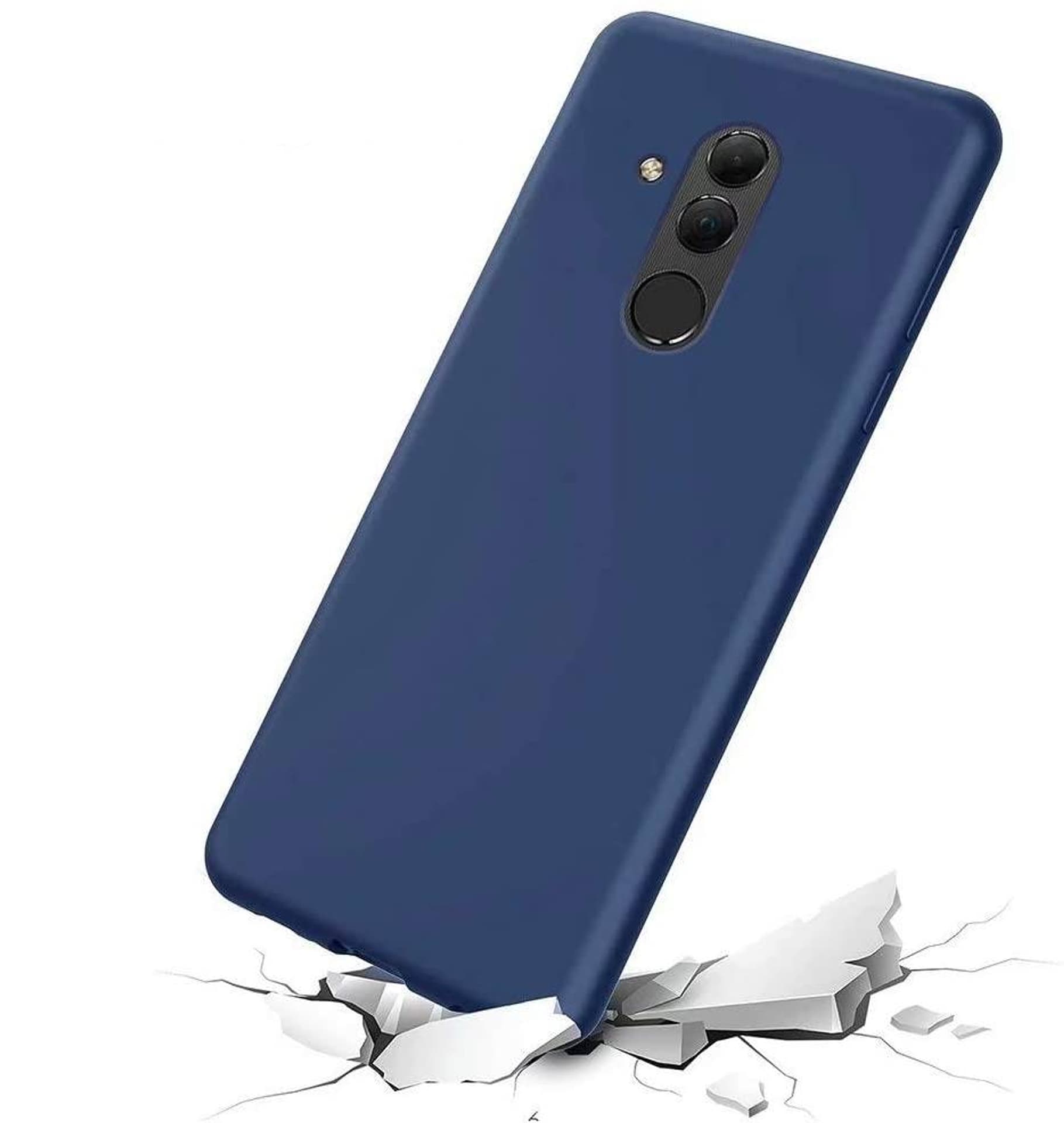 

Etui HUAWEI MATE 20 LITE Back Żel Matt granatowe