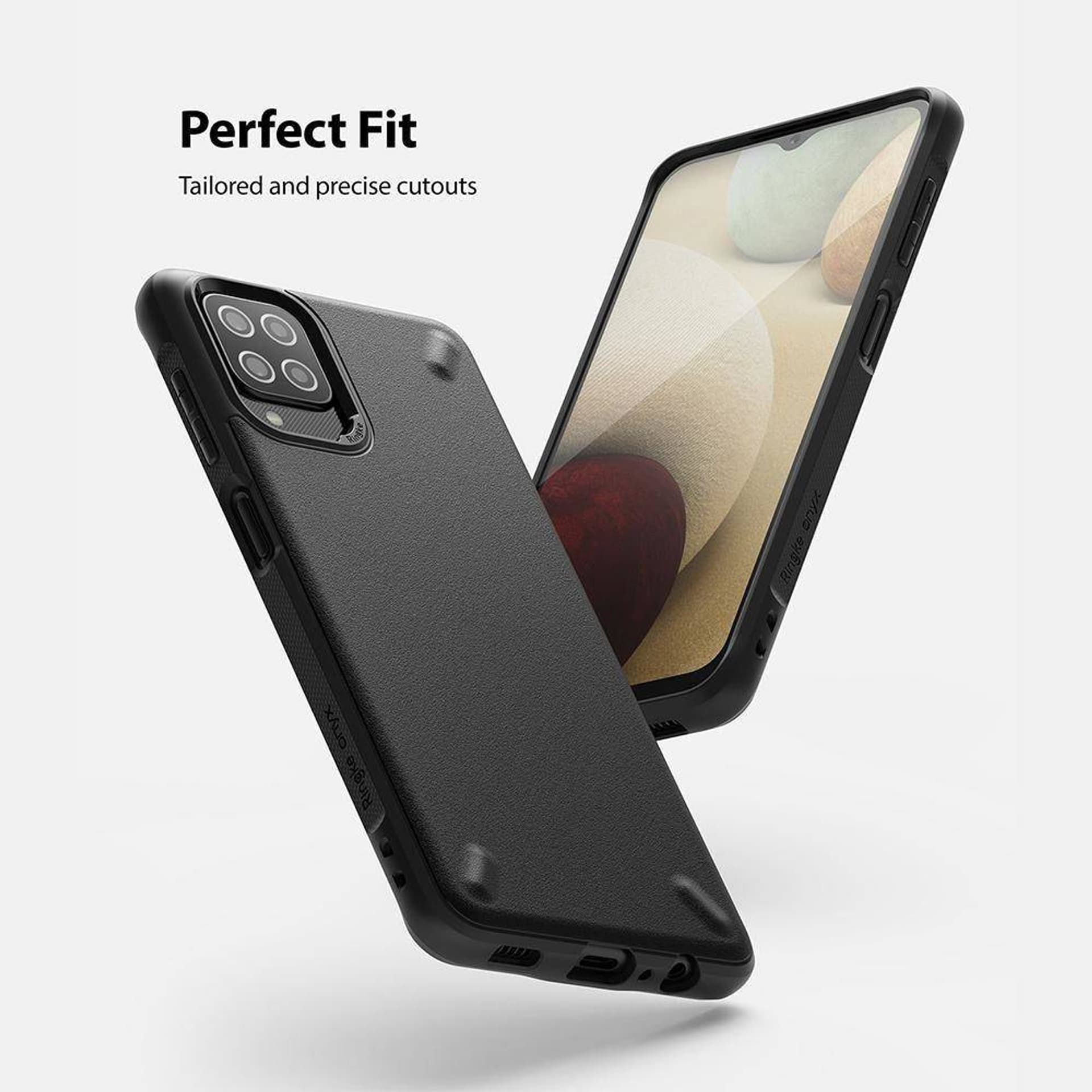 

Etui SAMSUNG GALAXY A12 Ringke Onyx czarne