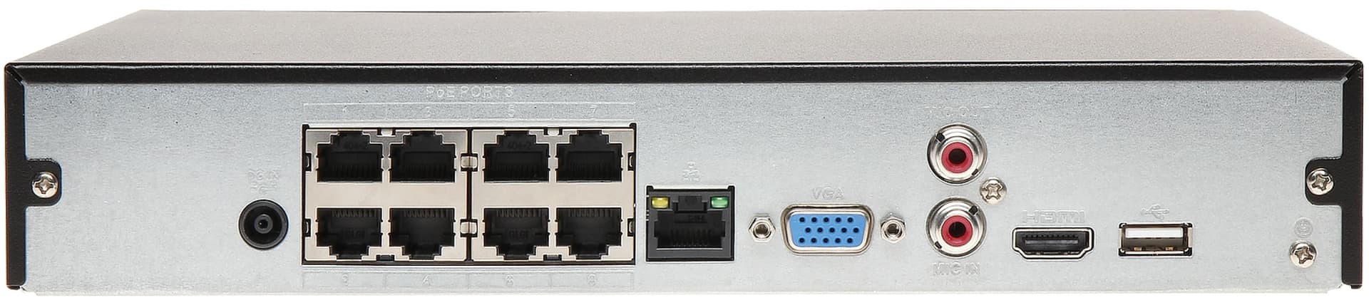 

REJESTRATOR IP NVR2108HS-8P-S3 8 KANAŁÓW, 8 PoE DAHUA