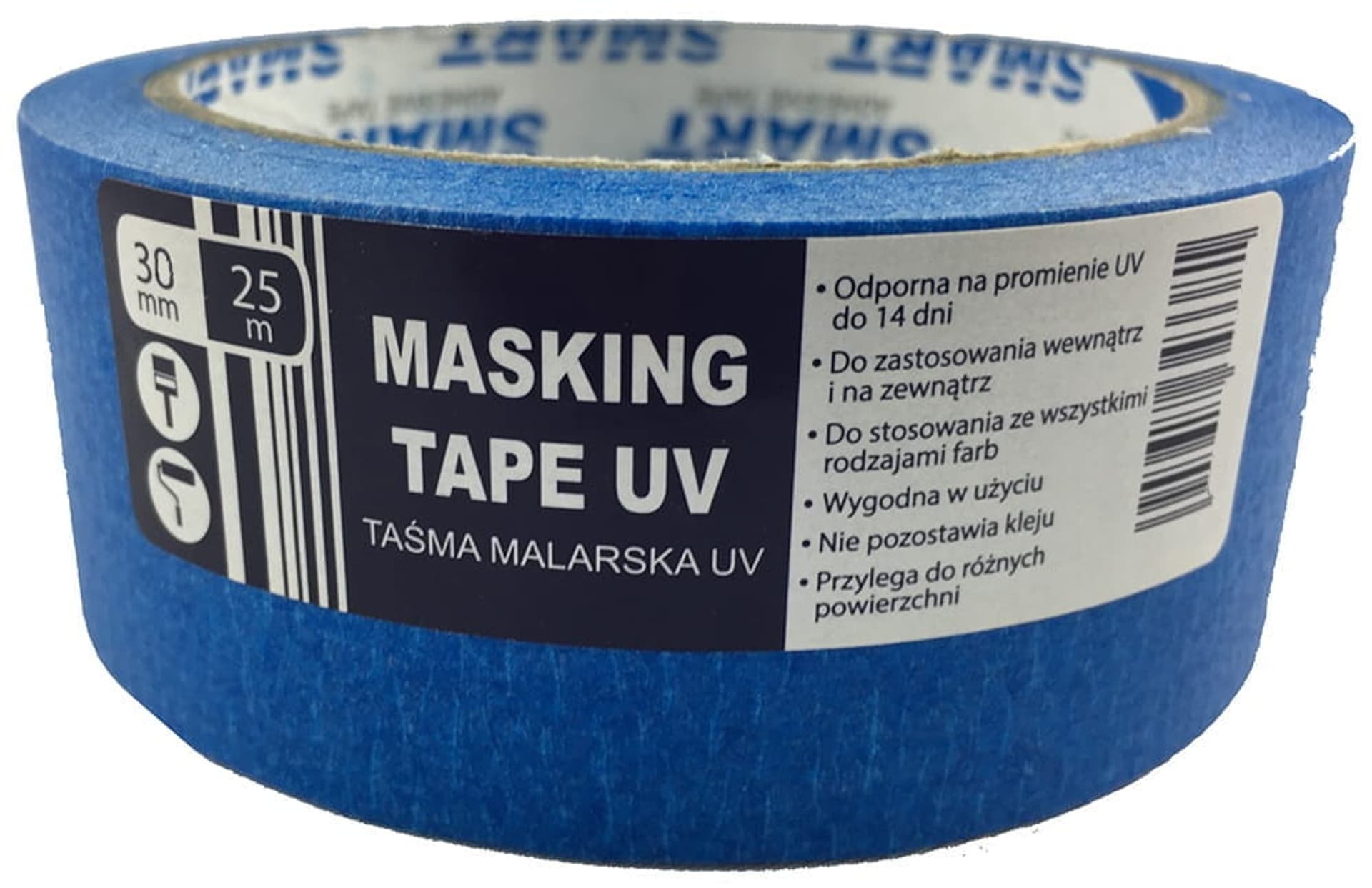 

Taśma samoprzylepna malarska UV (30 mm, 25 m)