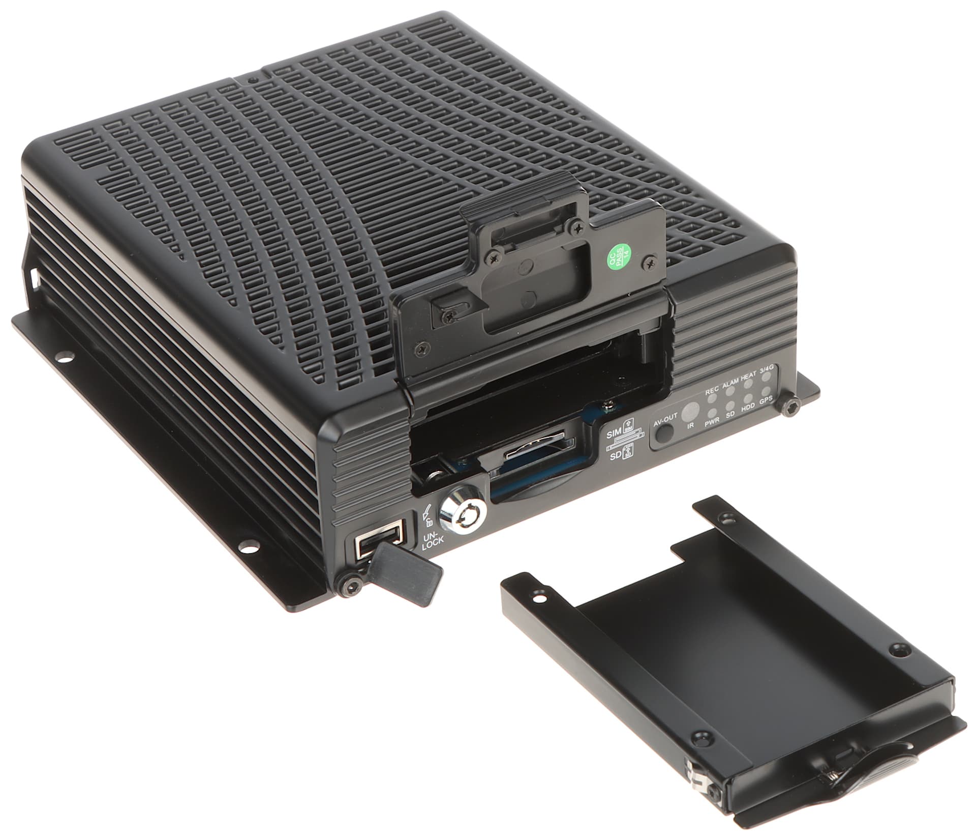 

REJESTRATOR MOBILNY AHD, PAL, IP PROTECT-218 4 KANAŁY