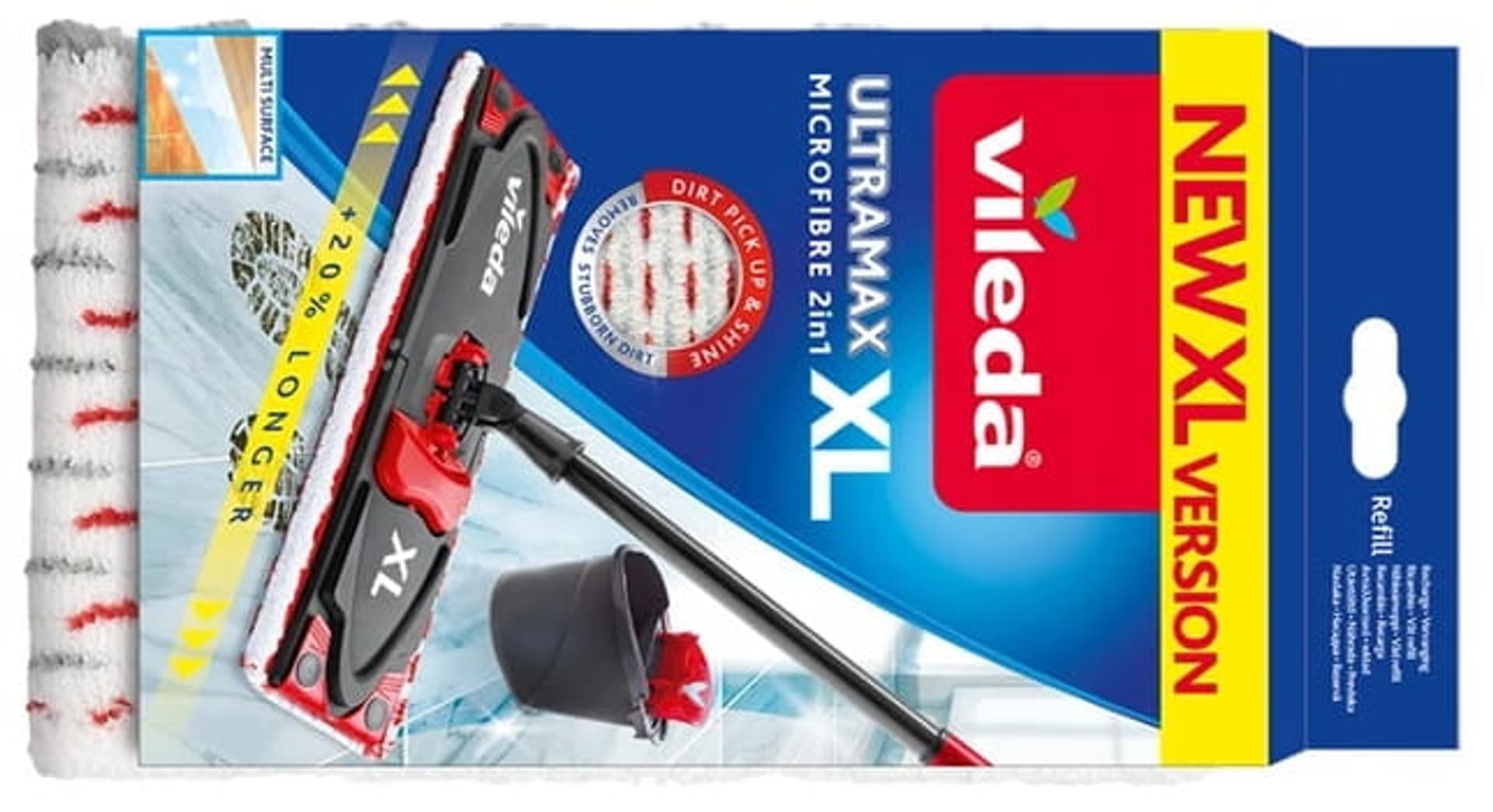 

Wkład Ultramax XL 2w1 do mopów Vileda XL 160933