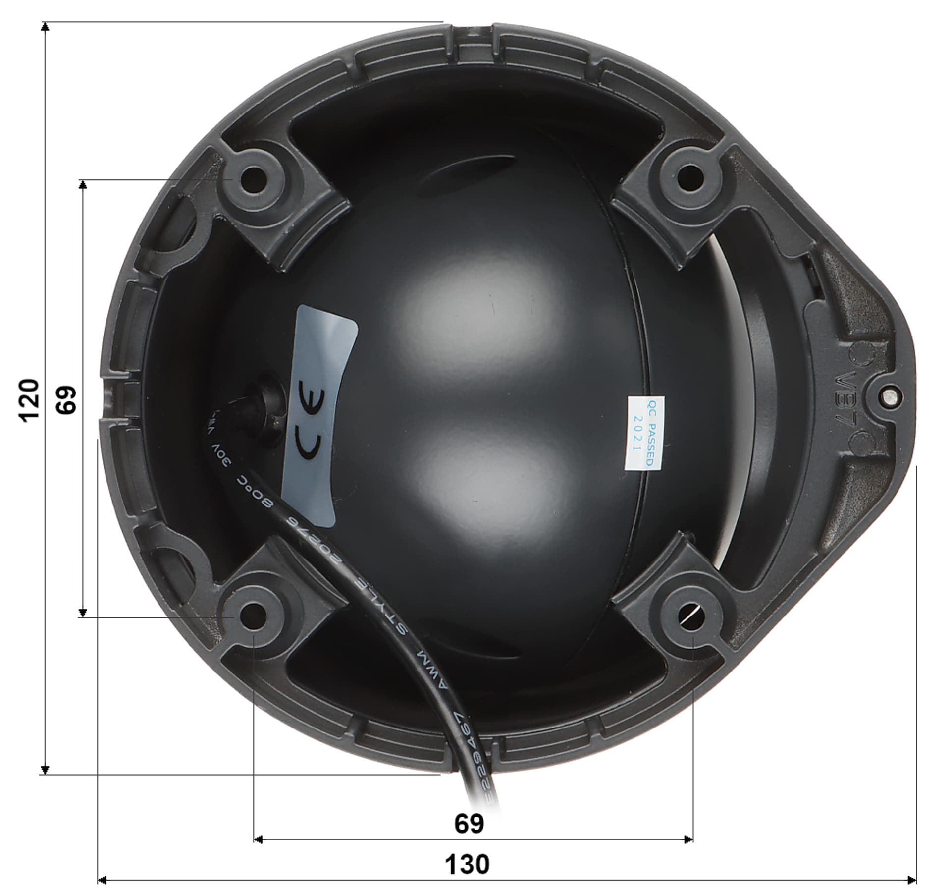 

KAMERA AHD, HD-CVI, HD-TVI, PAL BCS-DMQ1803IR3-G - 8.3 Mpx, 4K UHD 3.6 mm