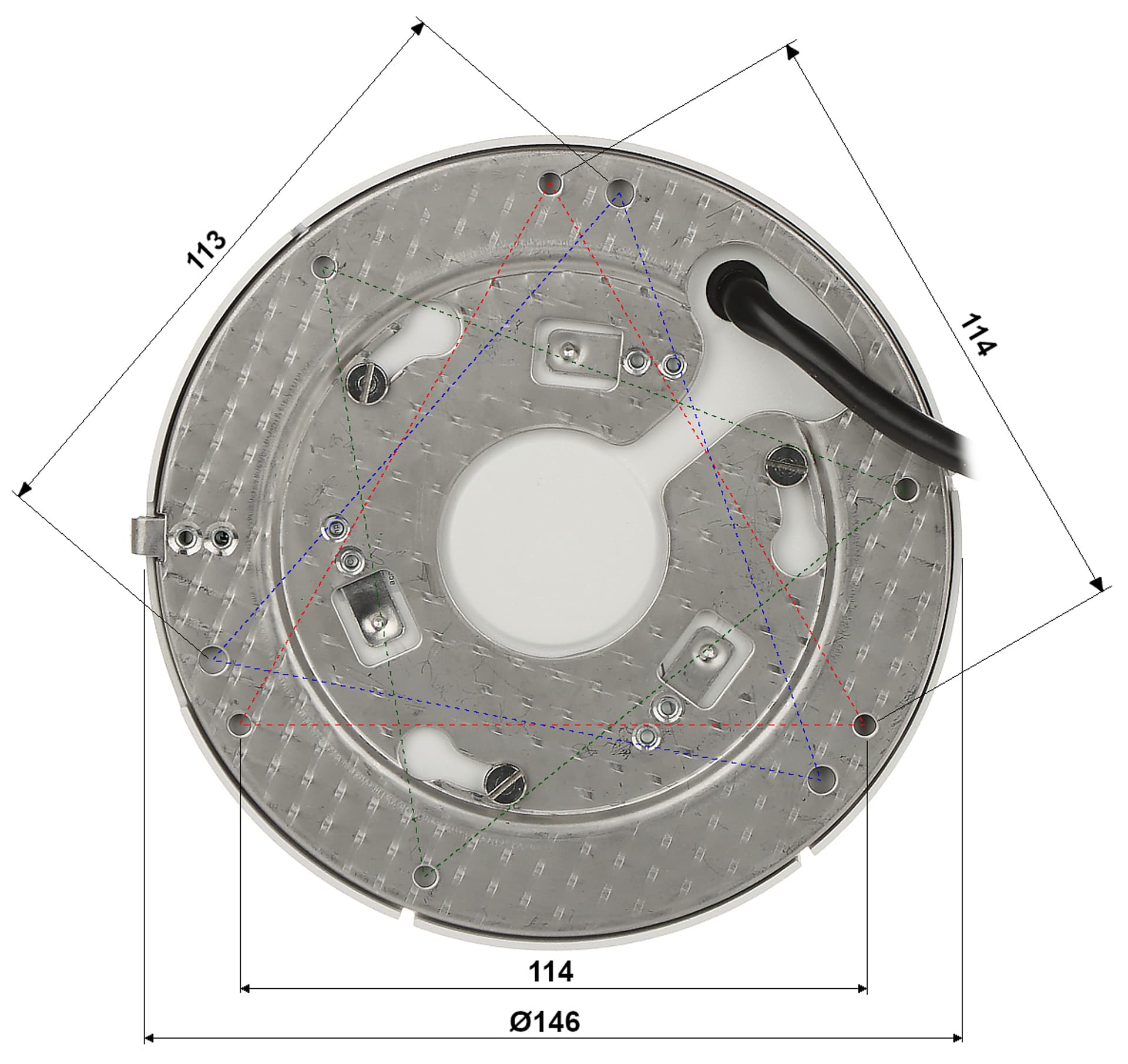 

KAMERA WANDALOODPORNA IP IPC-EBW81242-AS-S2 - 12 Mpx 1.85 mm - Fish Eye DAHUA