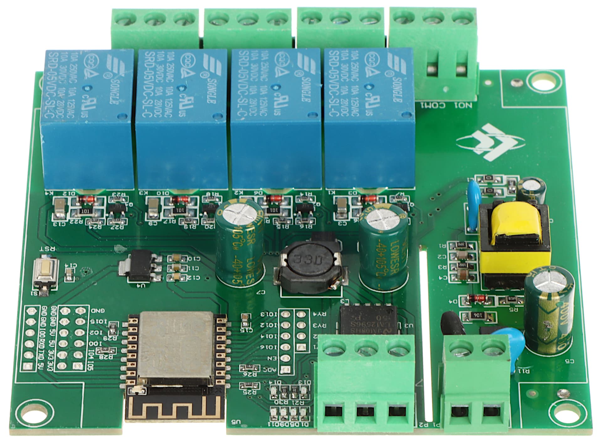 

MODUŁ PRZEKAŹNIKOWY ESP12-4R-MV Wi-Fi