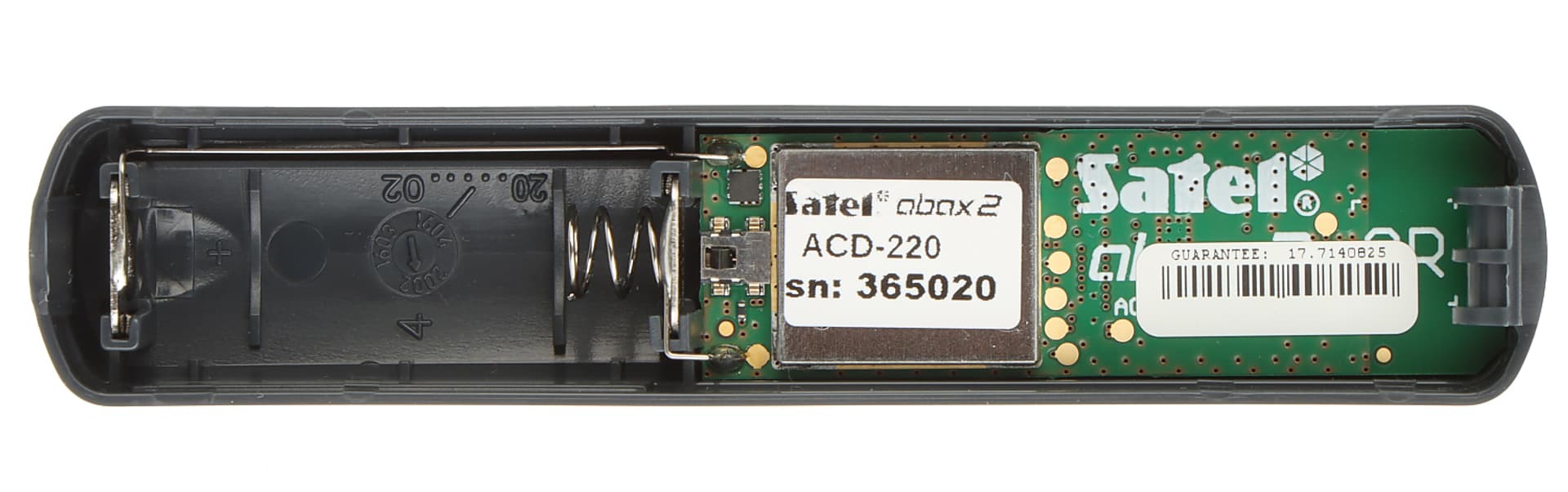 

BEZPRZEWODOWA, KURTYNOWA CZUJKA PIR ACD-220-DG ABAX2 SATEL