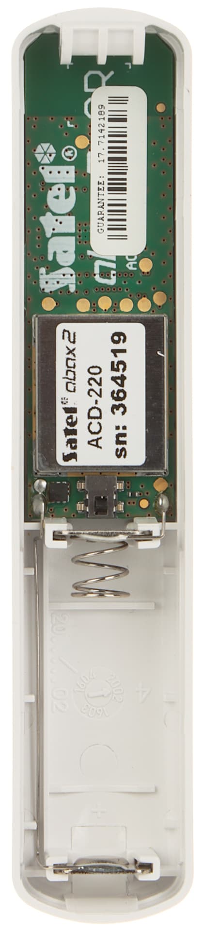 

BEZPRZEWODOWA, KURTYNOWA CZUJKA PIR ACD-220 ABAX2 SATEL