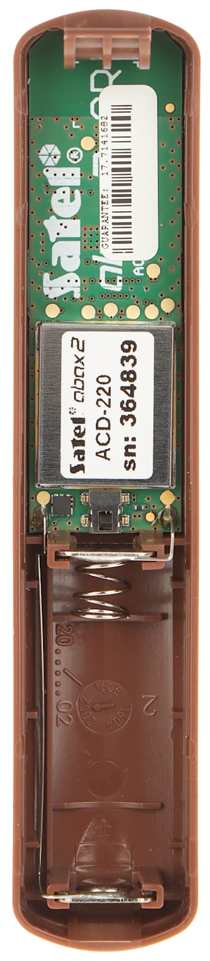 

BEZPRZEWODOWA, KURTYNOWA CZUJKA PIR ACD-220-BR ABAX2 SATEL