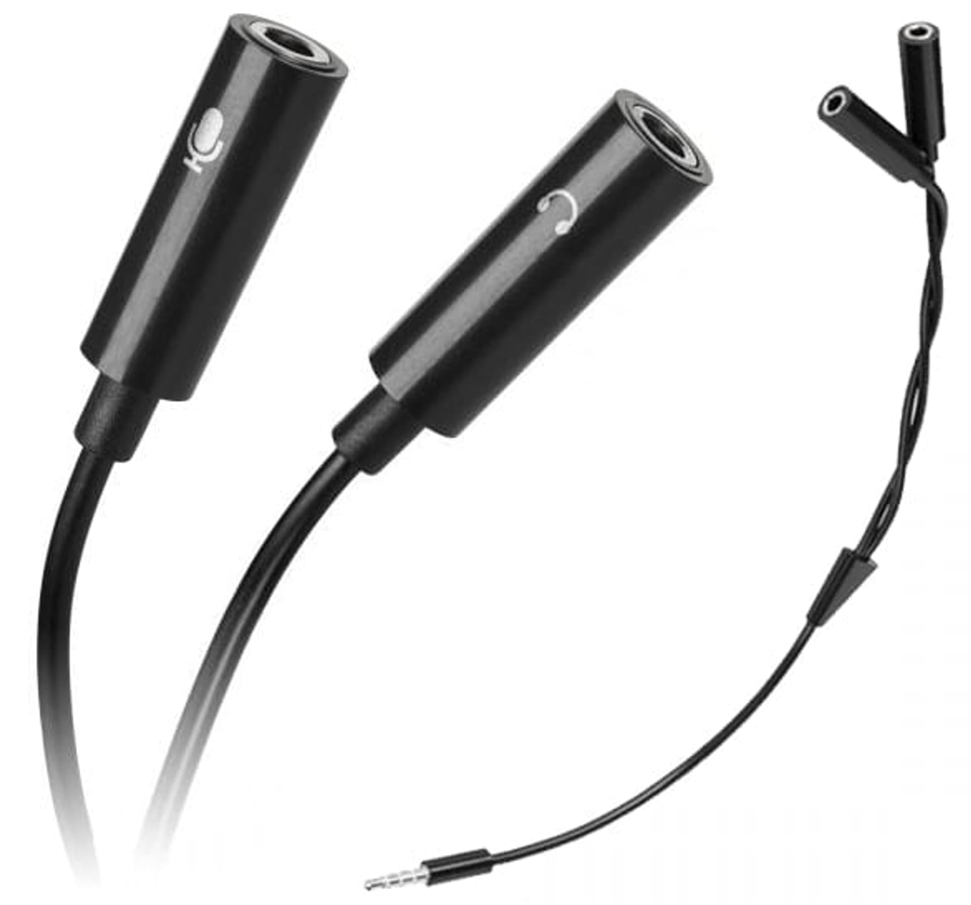 

Adapter 1x wtyk Jack 3.5 4pol. 2x gniazdo Jack 3.5 stereo KOM0906