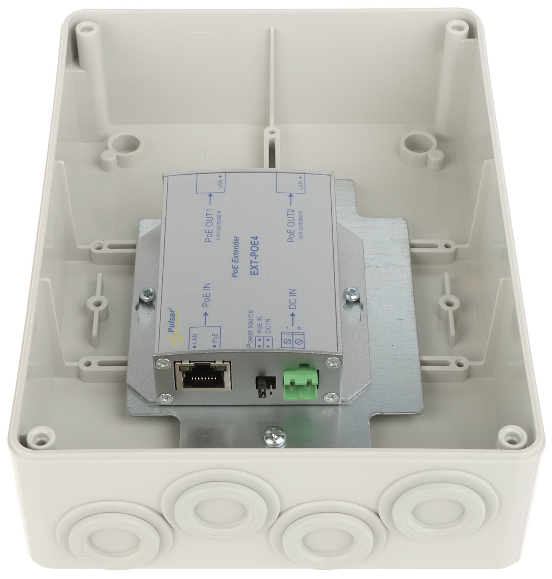 

EXTENDER EXT-POE4H W OBUDOWIE HERMETYCZNEJ PULSAR